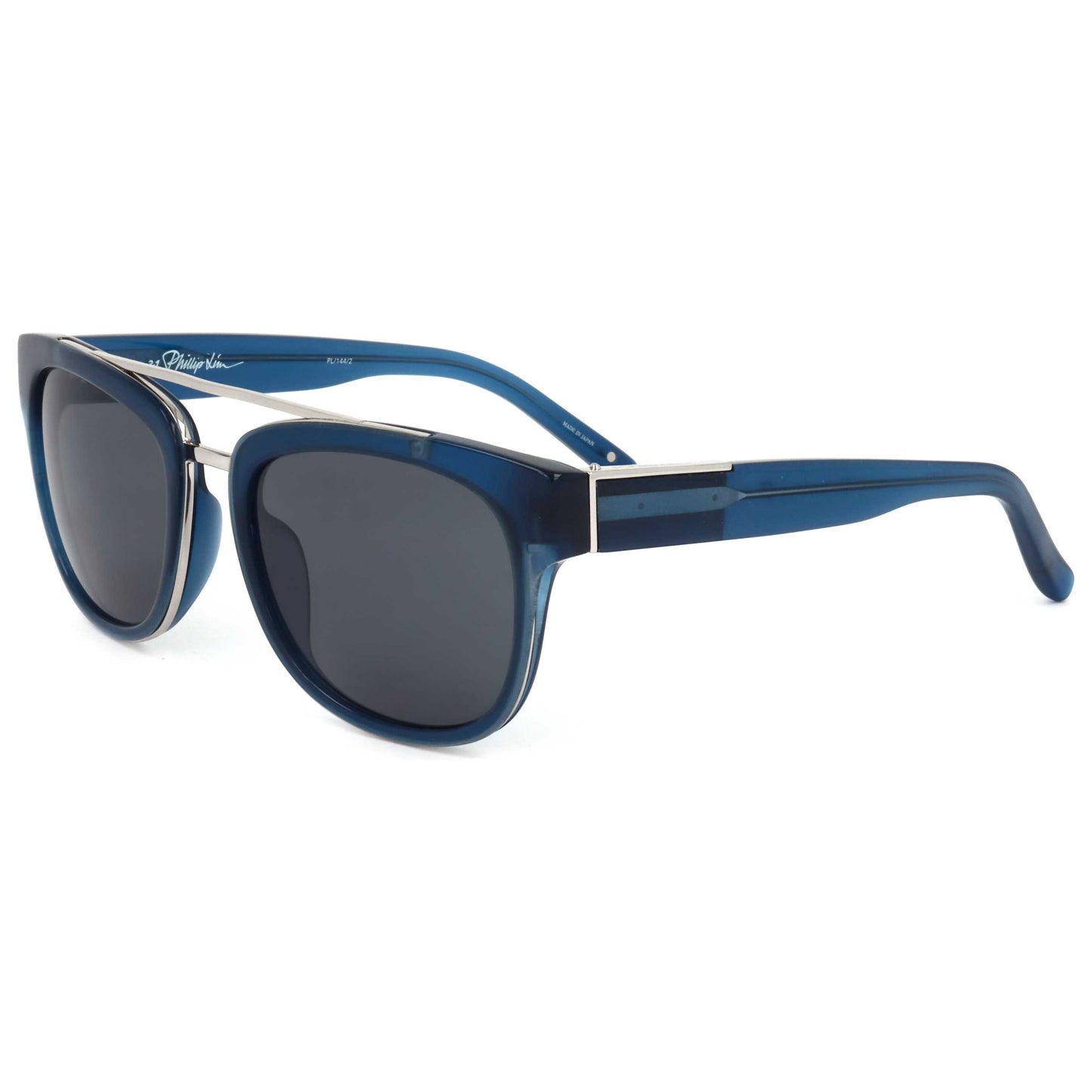 Front view of Linda Farrow Phillip Lim Men's Sunglasses PL144-C2-54