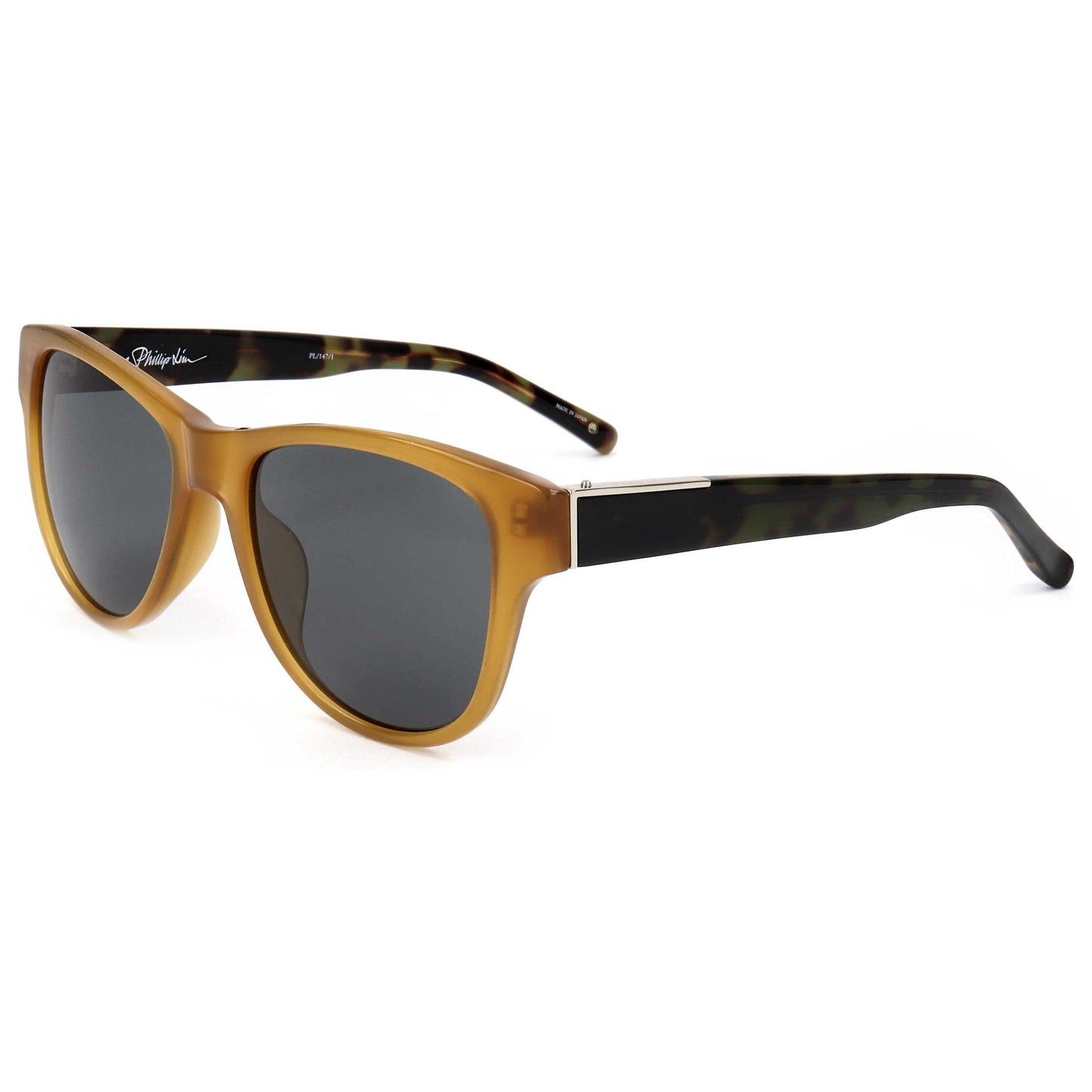 Front view of Linda Farrow Phillip Lim Men's Sunglasses PL147-C1-53