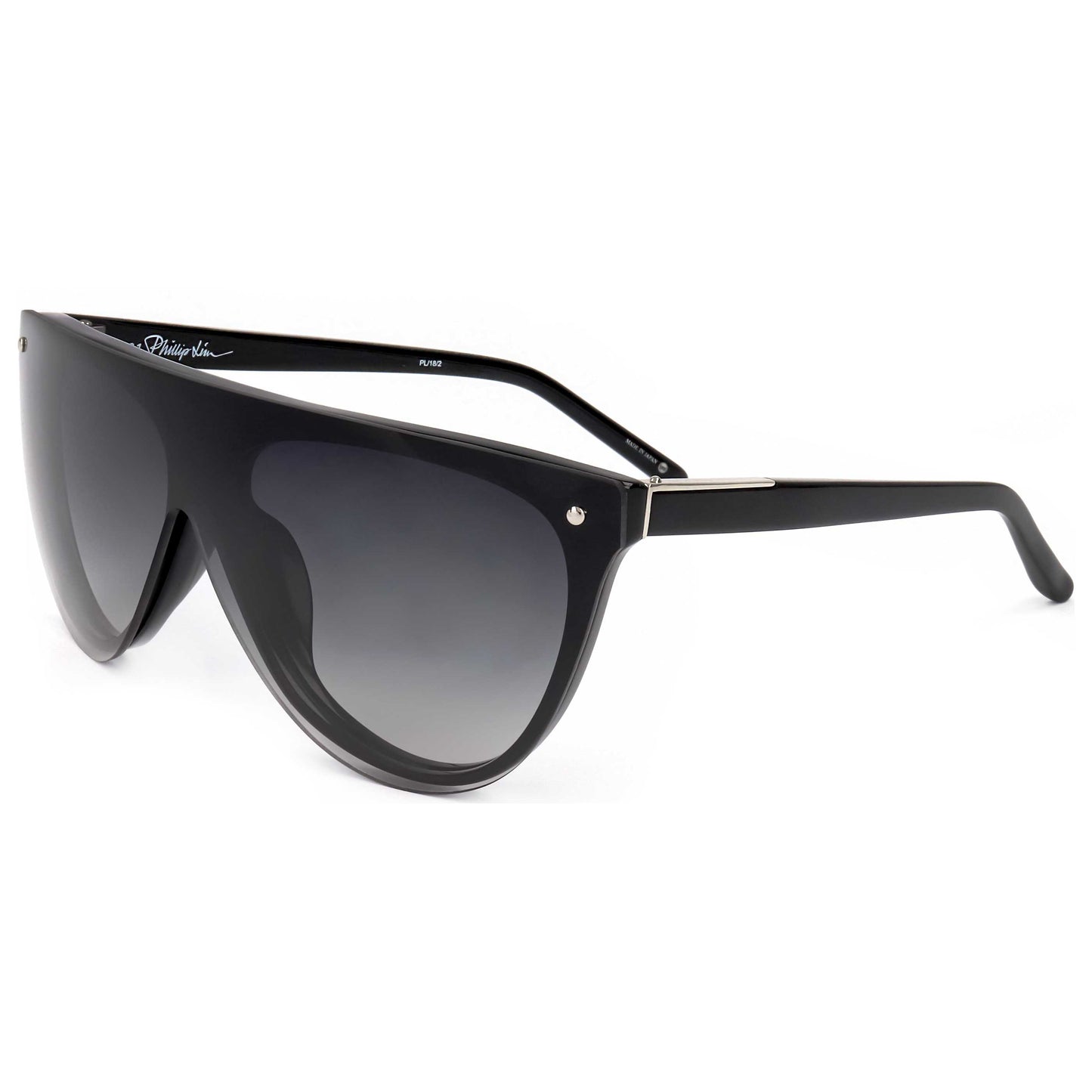 Front view of Linda Farrow Phillip Lim Unisex Sunglasses PL18-C2