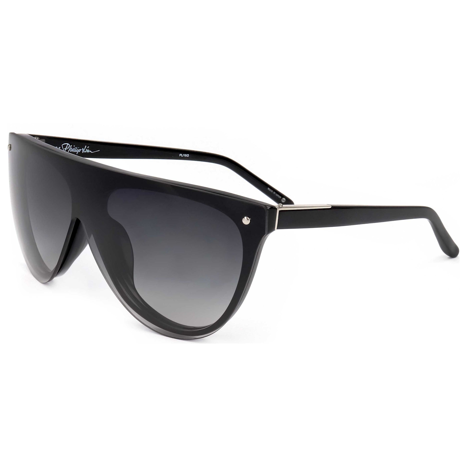 Front view of Linda Farrow Phillip Lim Unisex Sunglasses PL18-C2