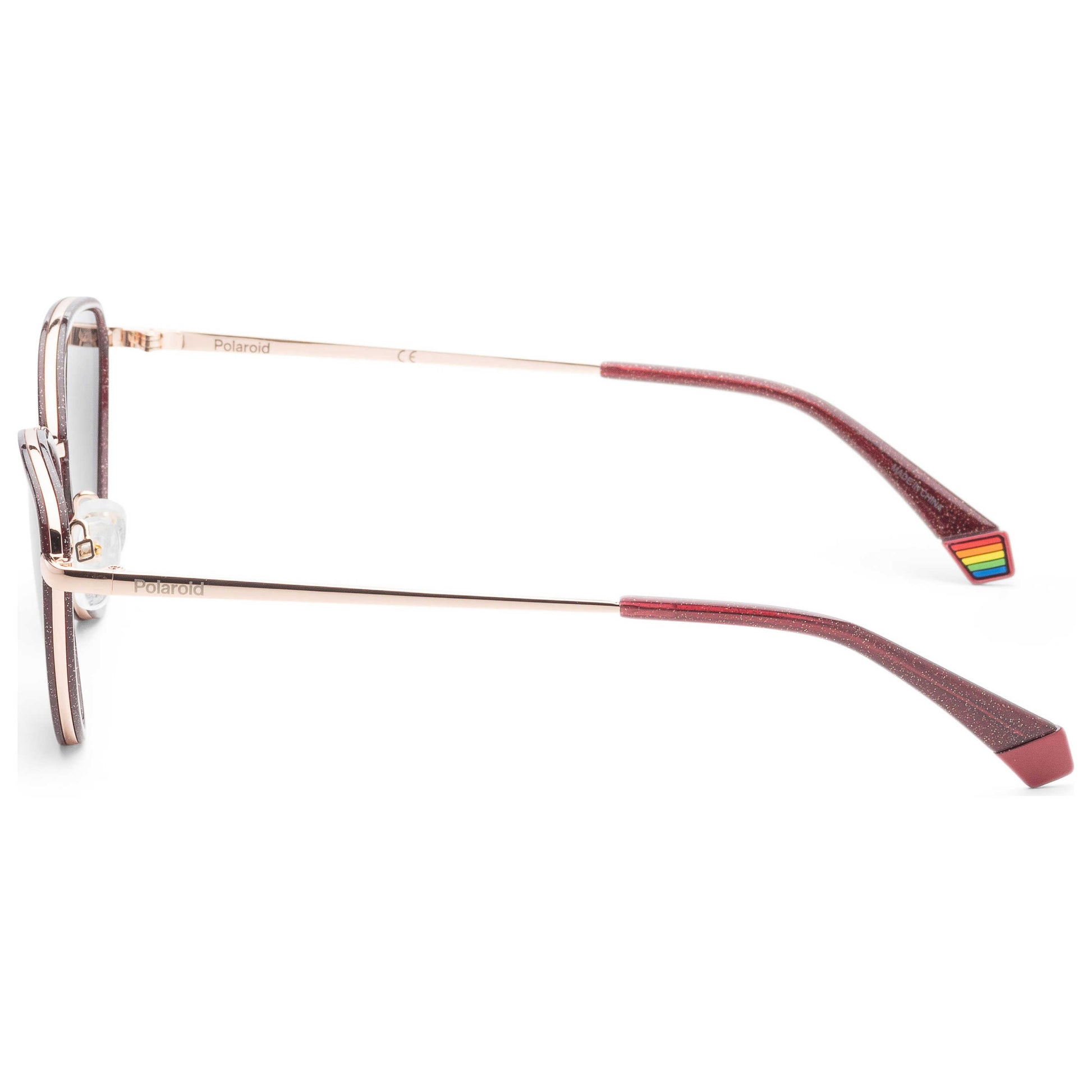 Left view of Polaroid Women's Sunglasses PLD6148SX-0LHF-M9