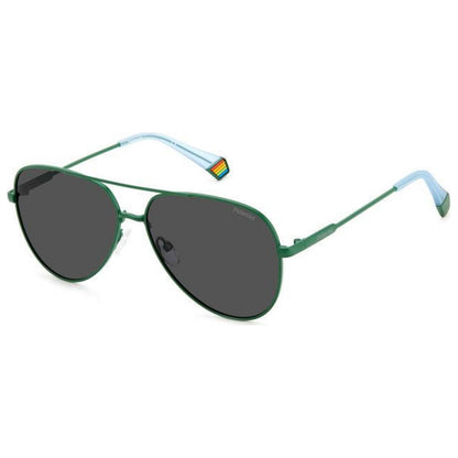 Front view of Polaroid Fashion Unisex Sunglasses PLD6187S-01ED-M9