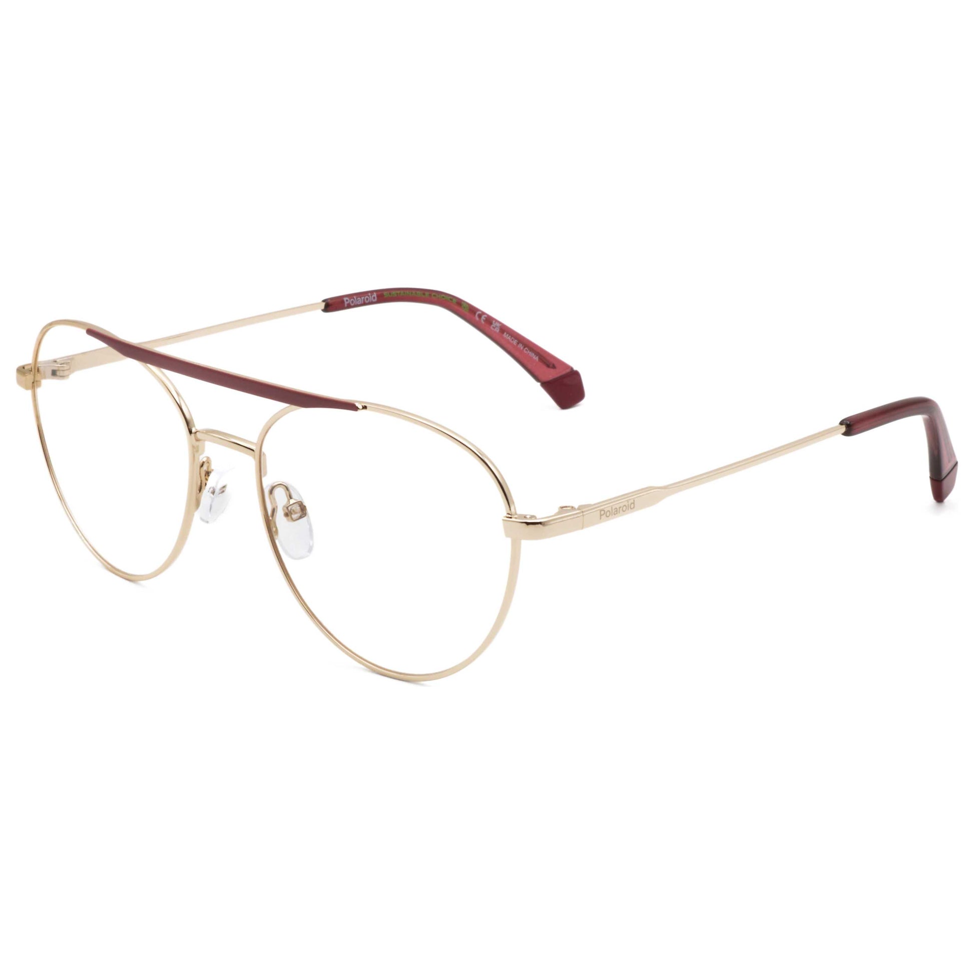 Front view of Polaroid Unisex Opticals PLDD513-EYR-55