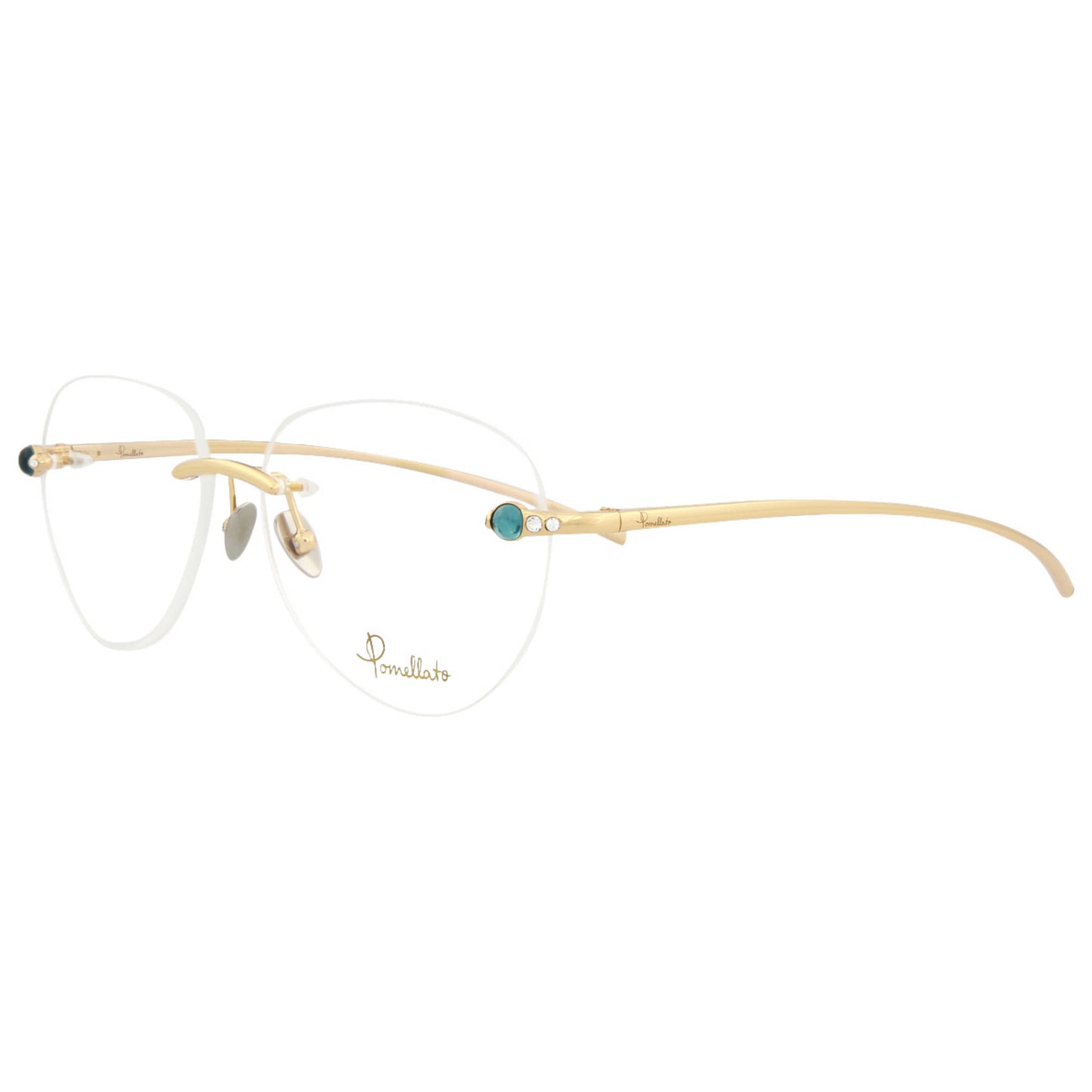 Front view of Pomellato Novelty Women's Opticals PM0069O-30006423-001