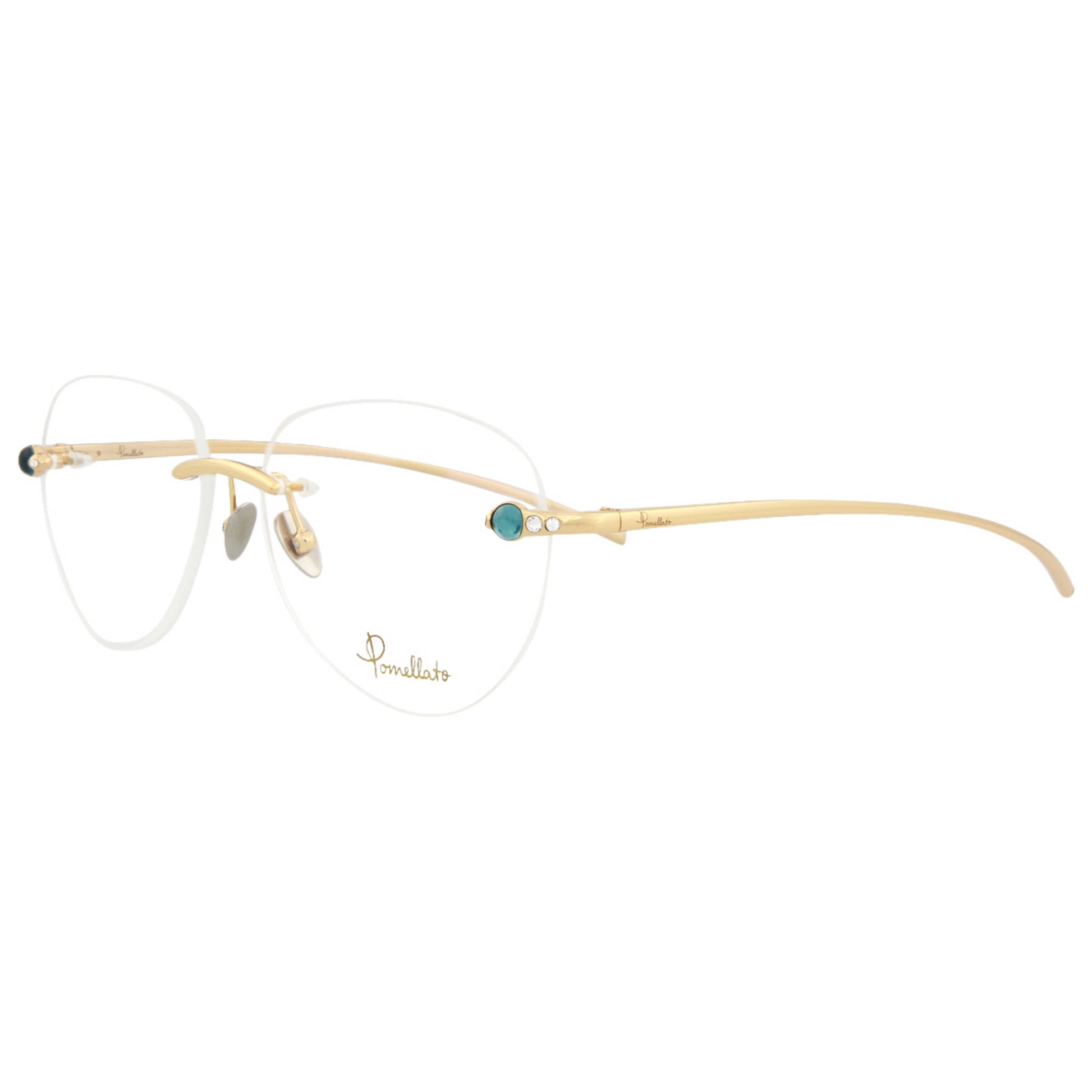 Front view of Pomellato Novelty Women's Opticals PM0069O-30006423-001