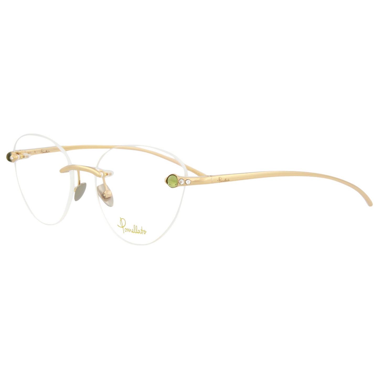 Front view of Pomellato Novelty Women's Opticals PM0070O-30006439-005