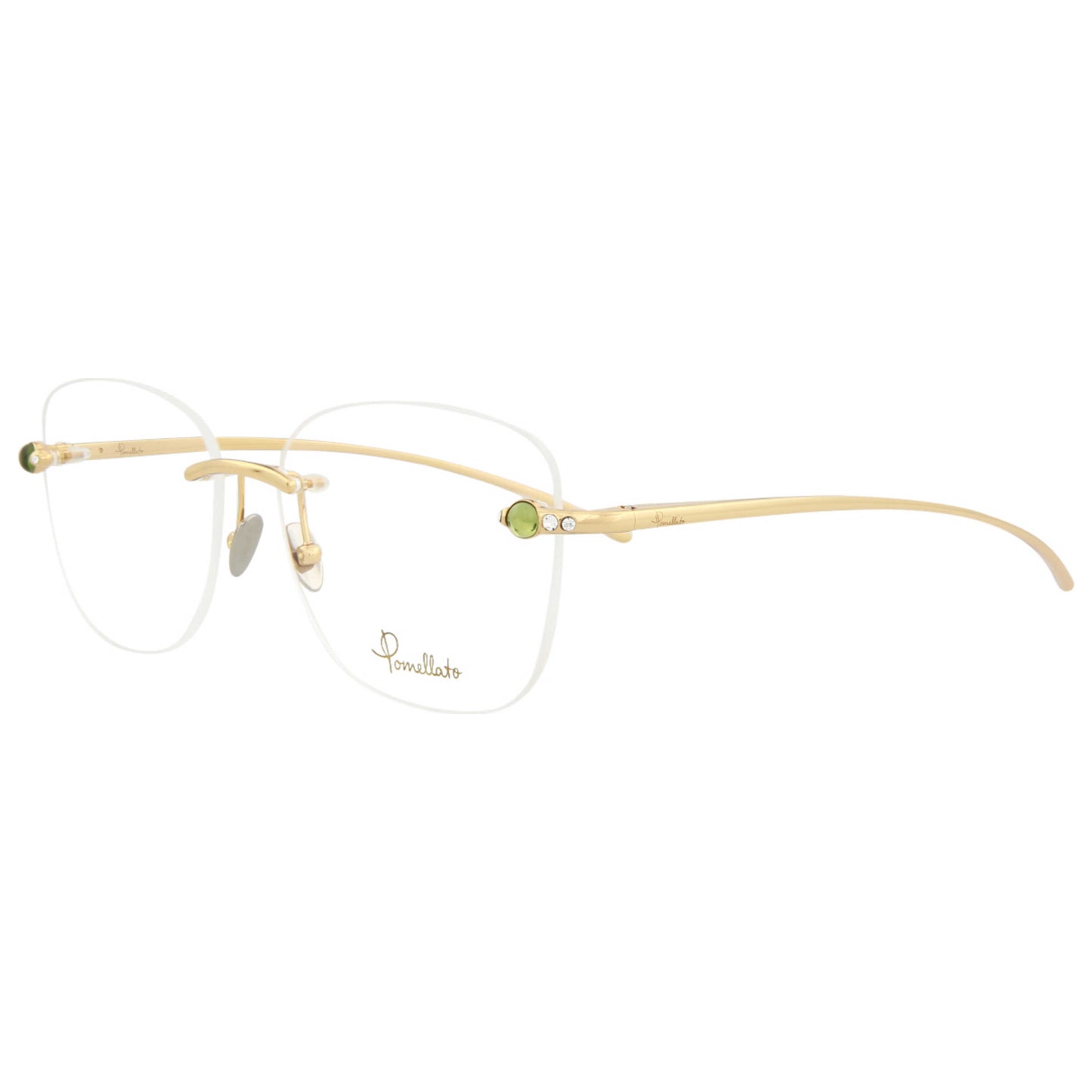 Front view of Pomellato Novelty Women's Opticals PM0071O-30006442-005
