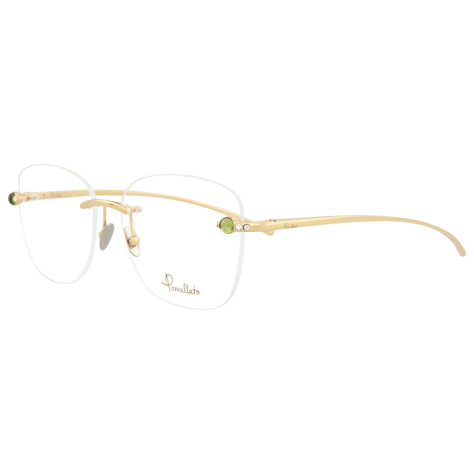 Front view of Pomellato Novelty Women's Opticals PM0071O-30006442-005