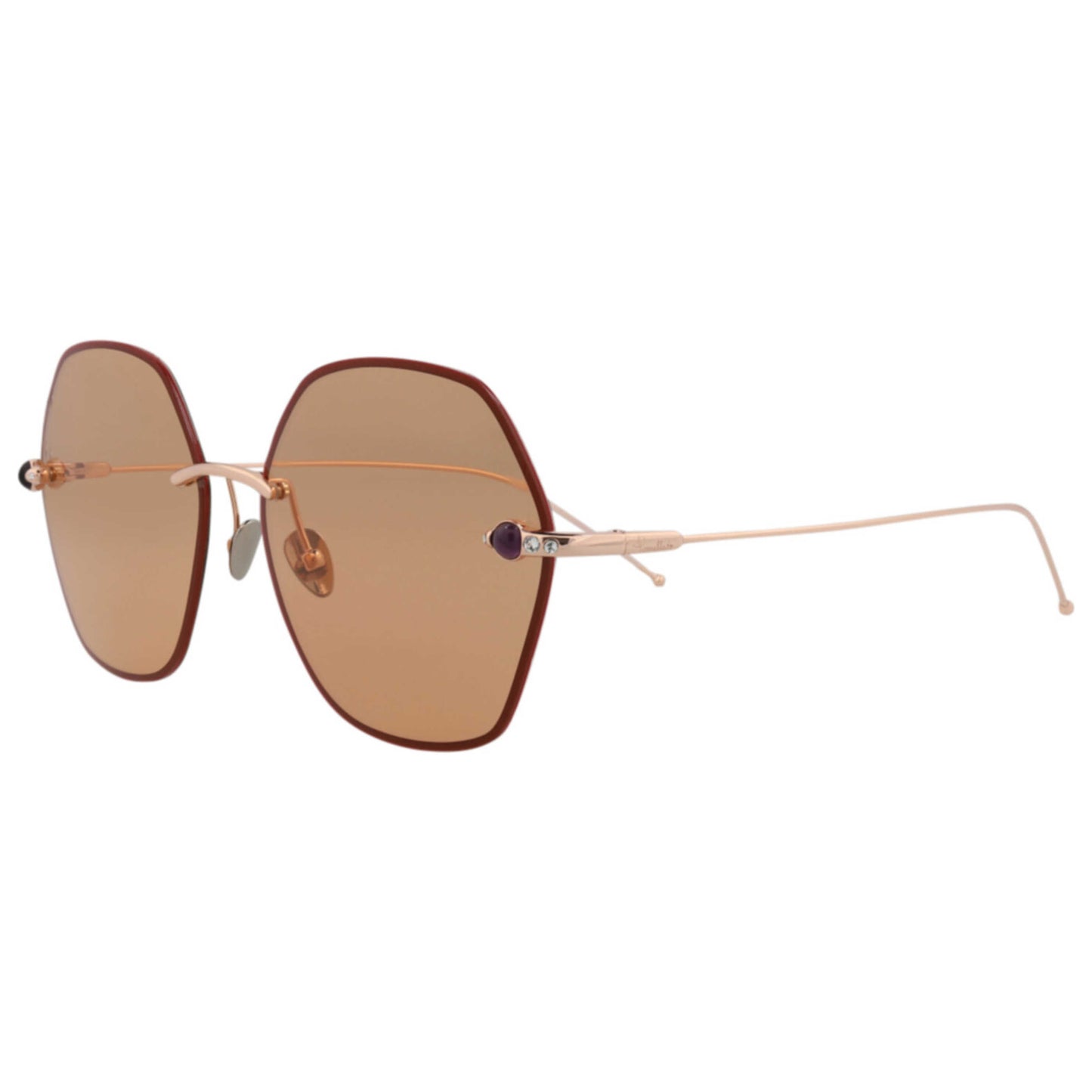 Front view of Pomellato Novelty Women's Sunglasses PM0091S-30008786-002