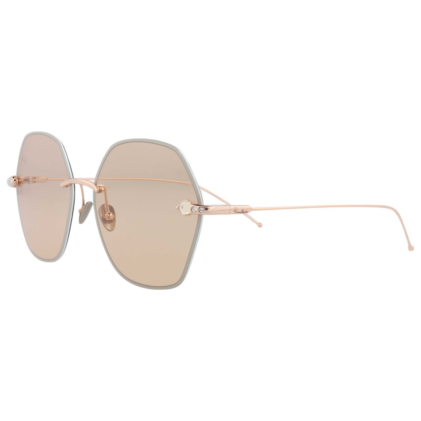 Front view of Pomellato Novelty Women's Sunglasses PM0091S-30008786-003