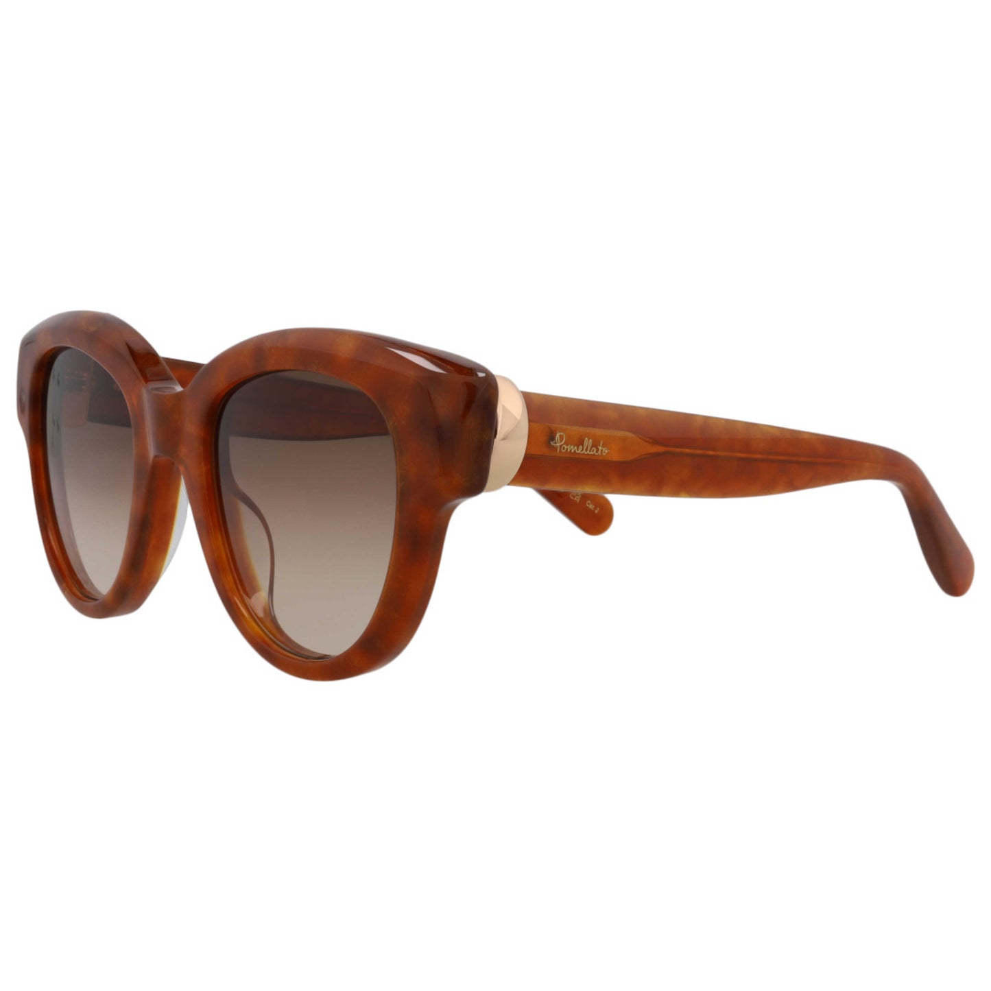 Front view of Pomellato Novelty Women's Sunglasses PM0119S-30014317-003
