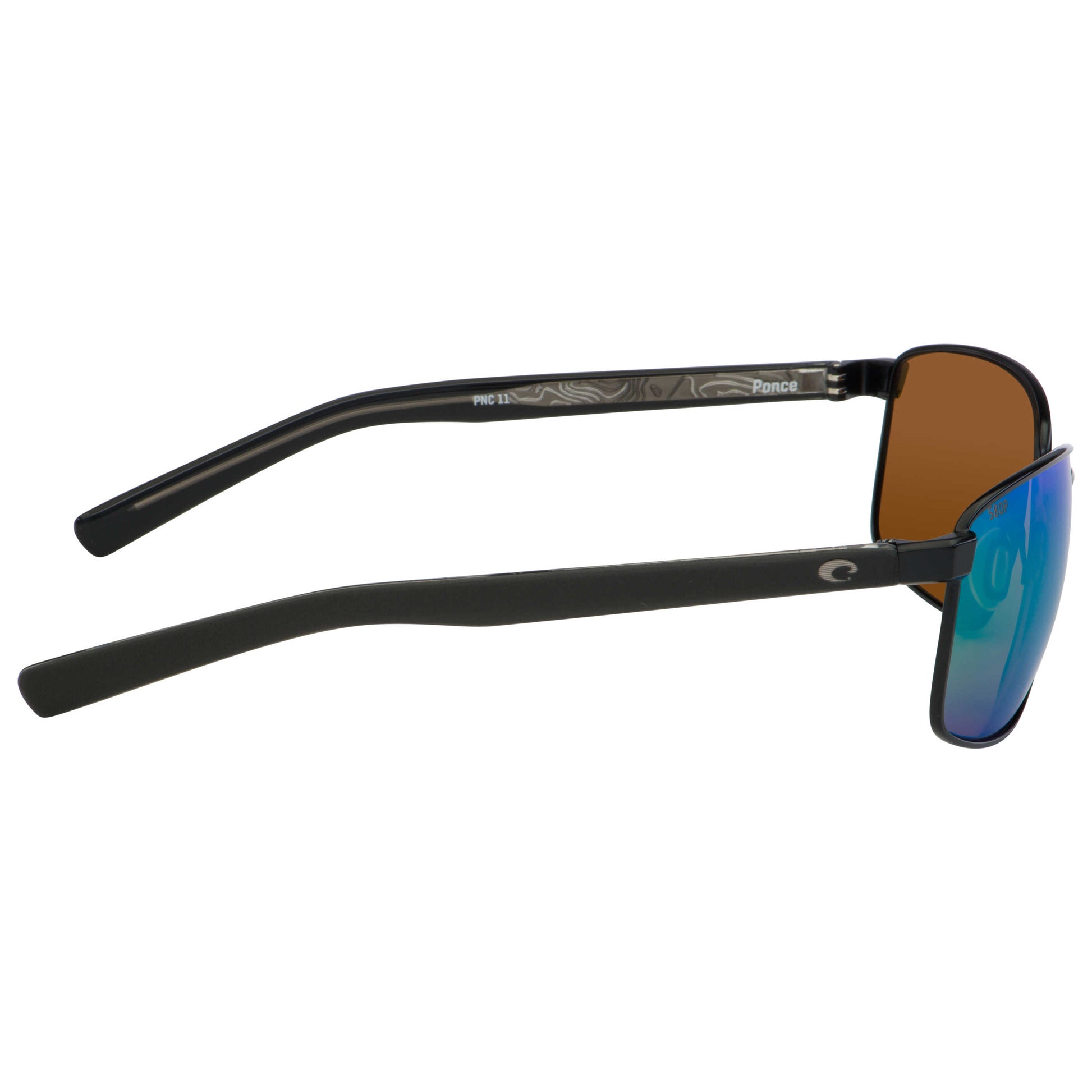 Left view of Costa del Mar Ponce Unisex Sunglasses PNC-11-OGMP
