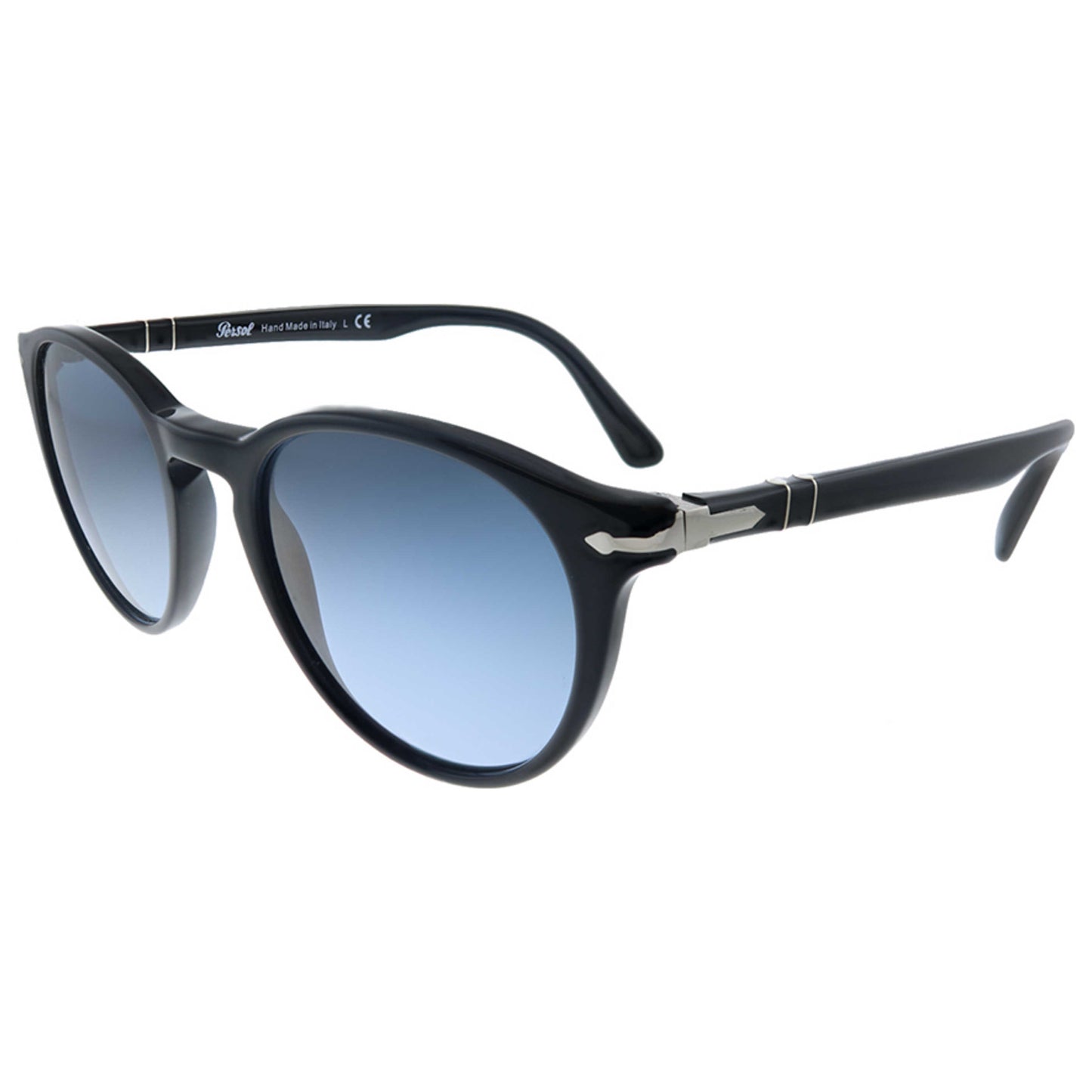 Front view of Persol Fashion Unisex Sunglasses PO-3152S-9014Q8-52