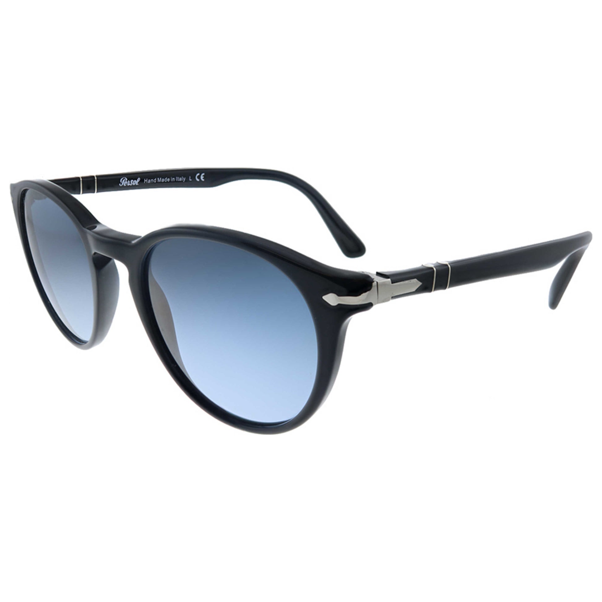 Front view of Persol Fashion Unisex Sunglasses PO-3152S-9014Q8-52