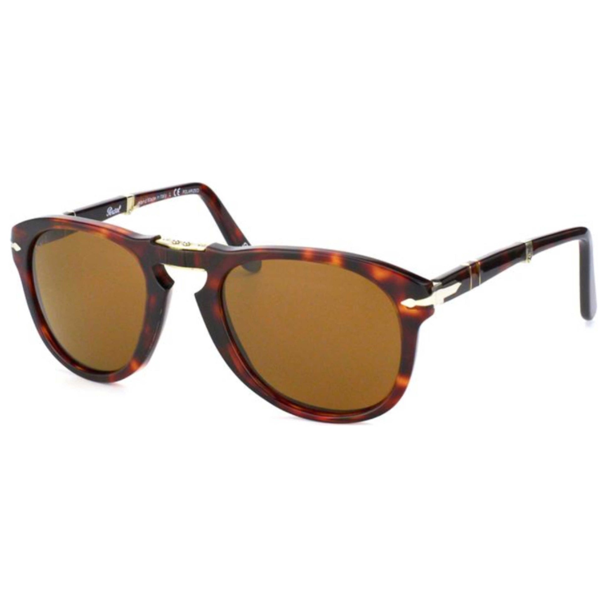 Front view of Persol Steve McQueen Unisex Sunglasses PO-714-24-57