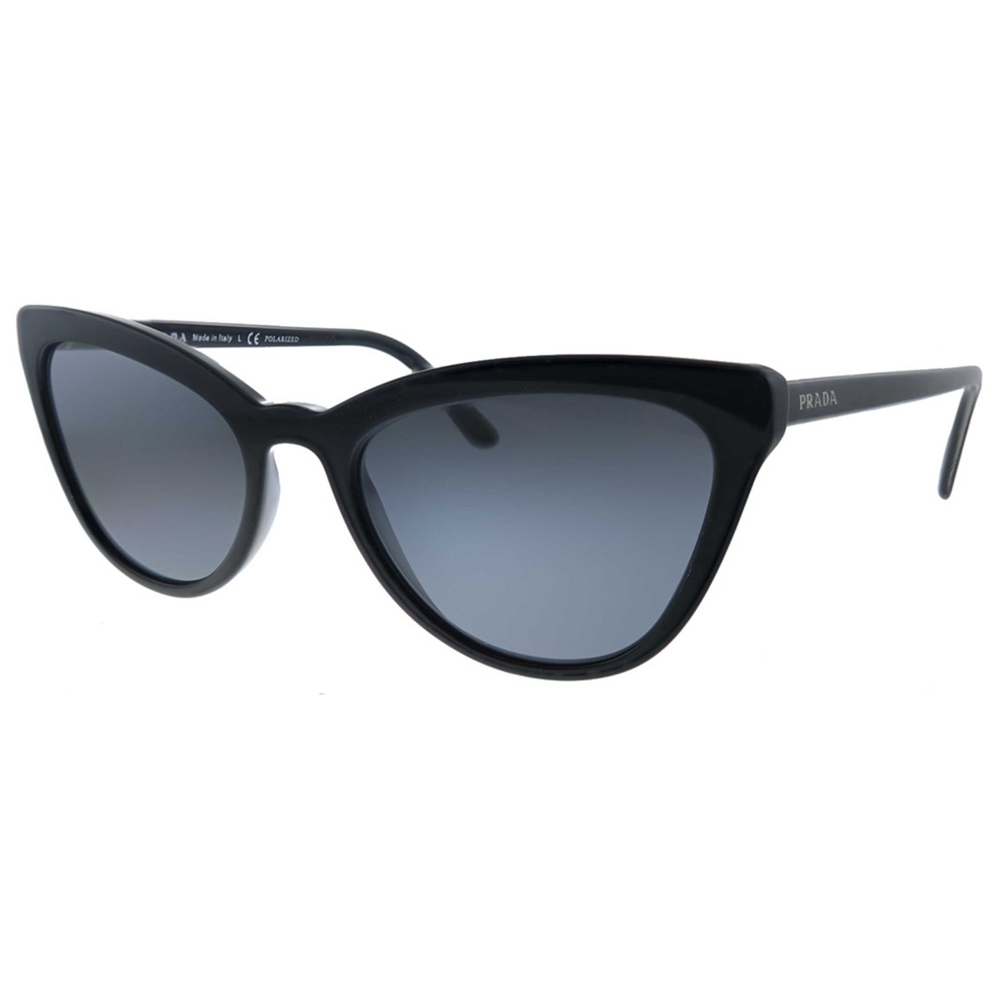 Front view of Prada Catwalk Women's Sunglasses PR-01VS-1AB5Z1