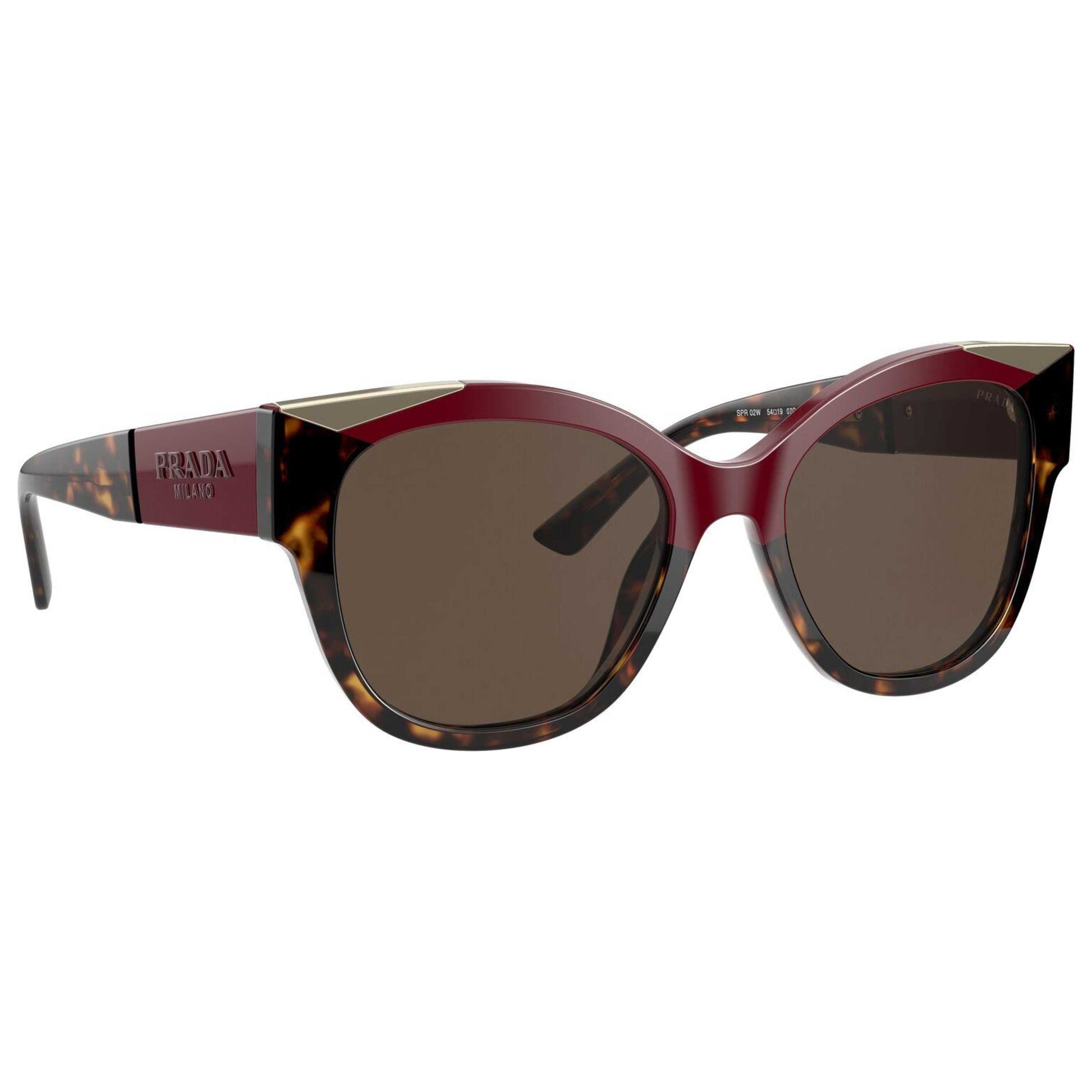 Front view of Prada Fashion Women's Sunglasses PR-02WS-07C0D1-54