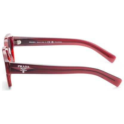 Left view of Prada Fashion Men's Sunglasses PR-02ZS-15F08G
