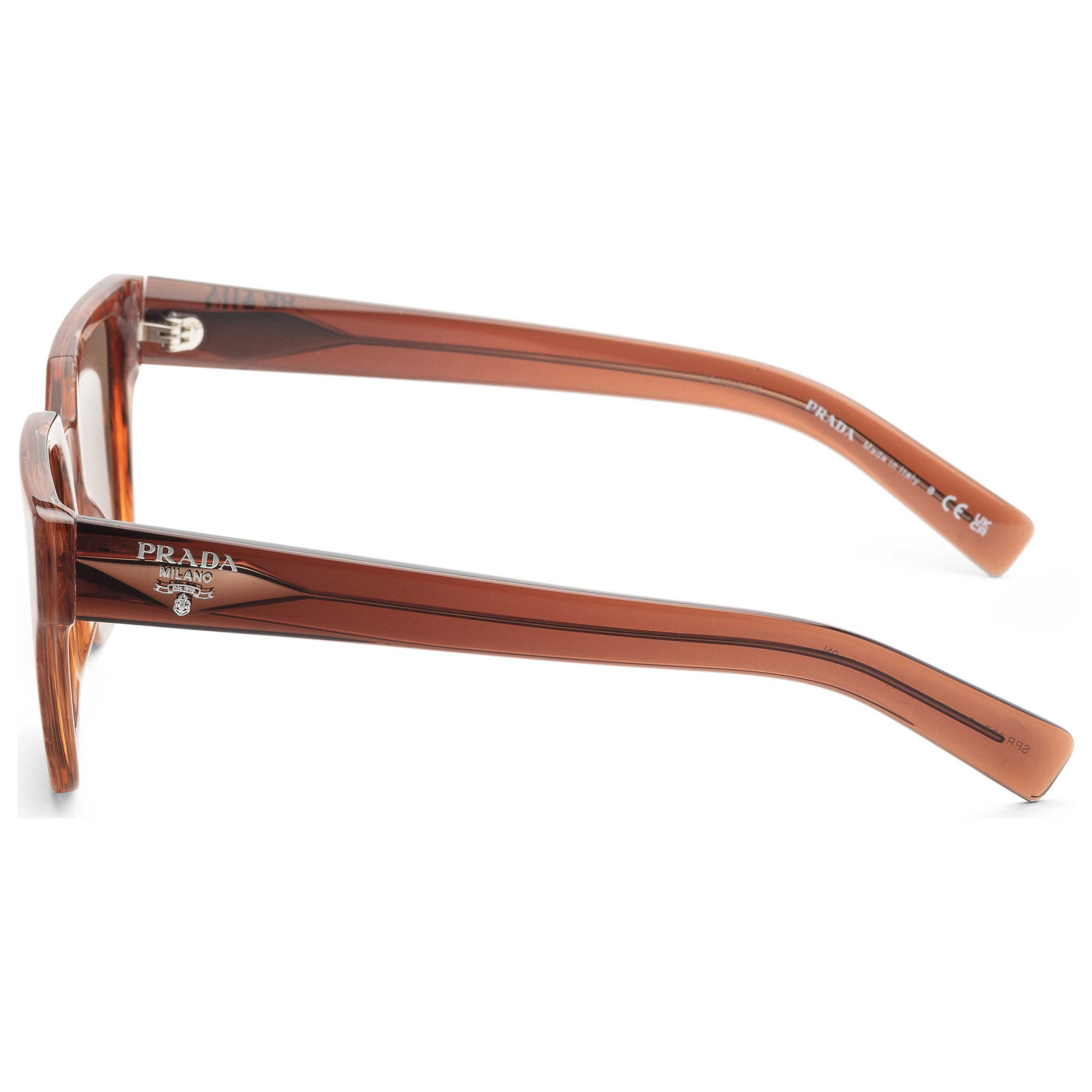 Left view of Prada Fashion Men's Sunglasses PR-03ZS-14F08T-54