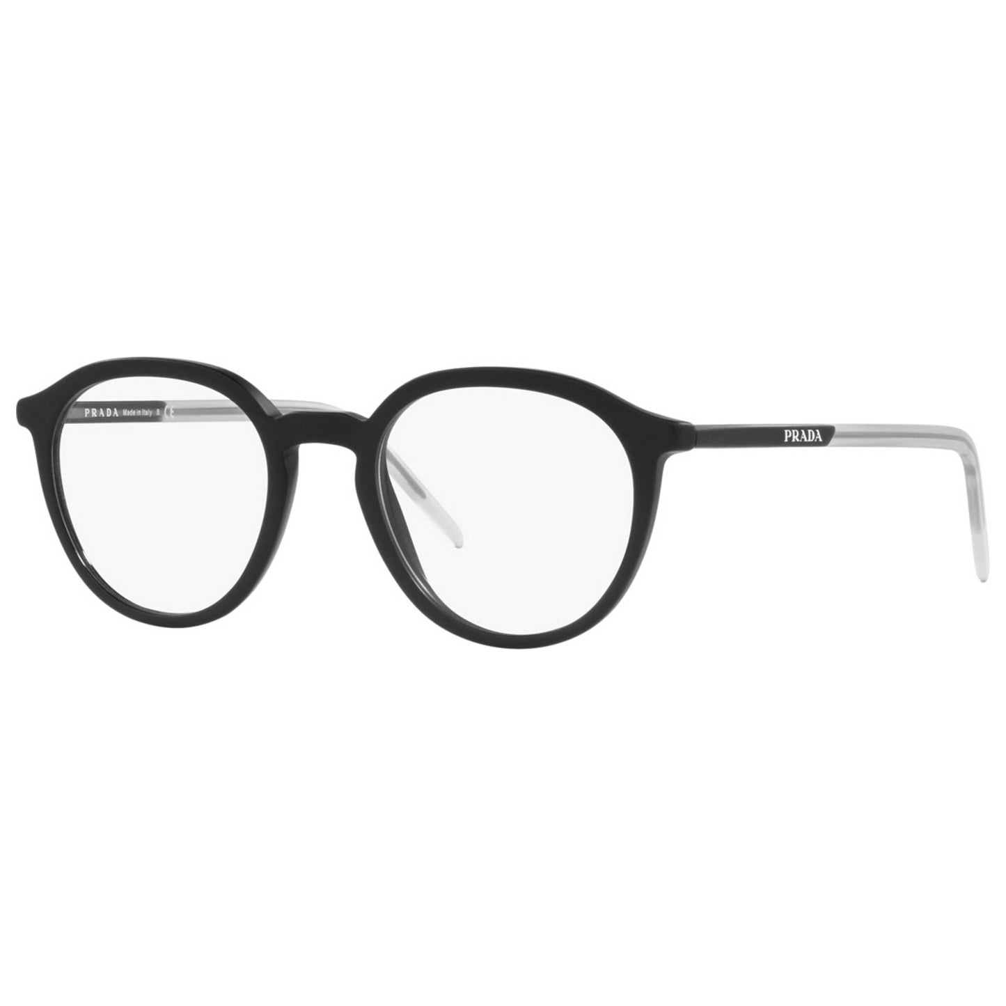 Front view of Prada Fashion Men's Opticals PR-12YVF-1BO1O1-52