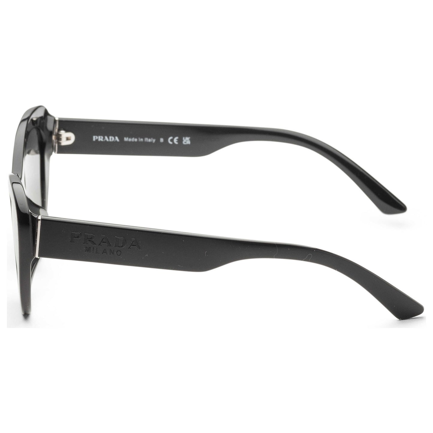 Left view of Prada Fashion Women's Sunglasses PR-13YSF-1AB5S0