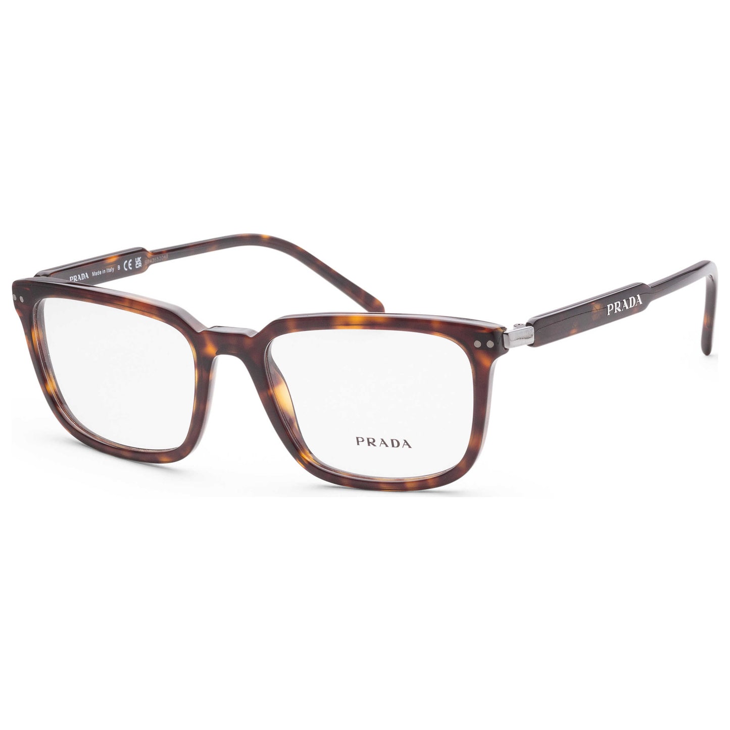 Front view of Prada Fashion Men's Opticals PR-13YV-2AU1O1-55