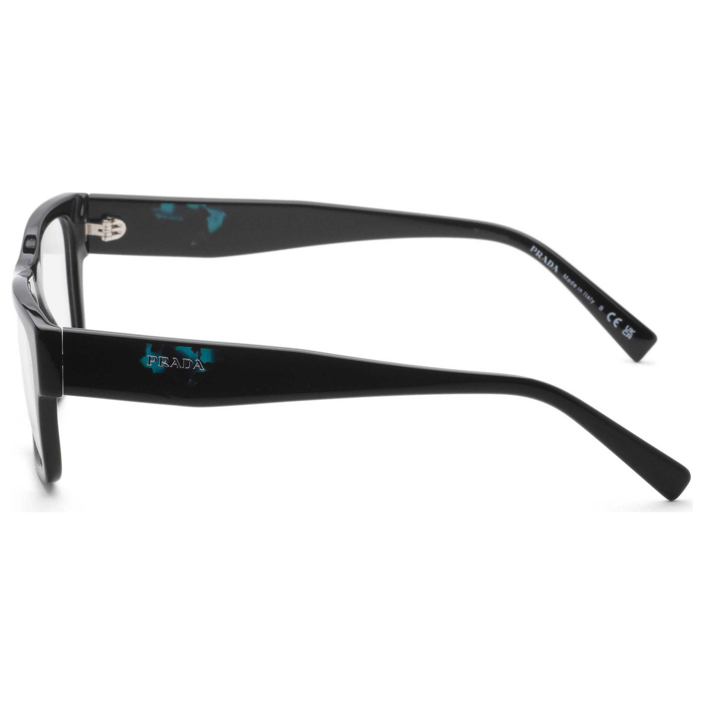 Left view of Prada Men's Opticals PR-15YV-1AB1O1-54