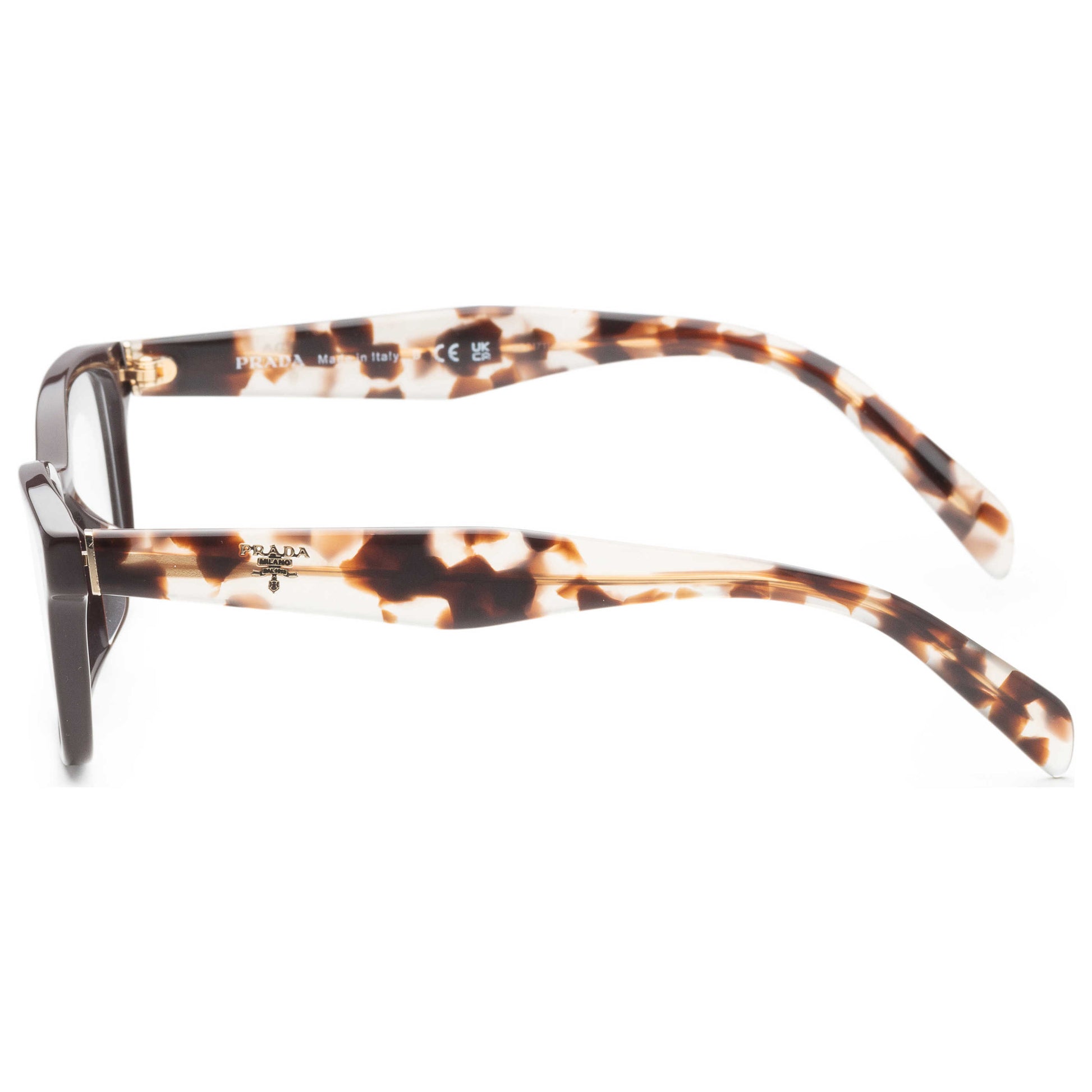 Left view of Prada Fashion Women's Opticals PR-18TVF-DHO1O1