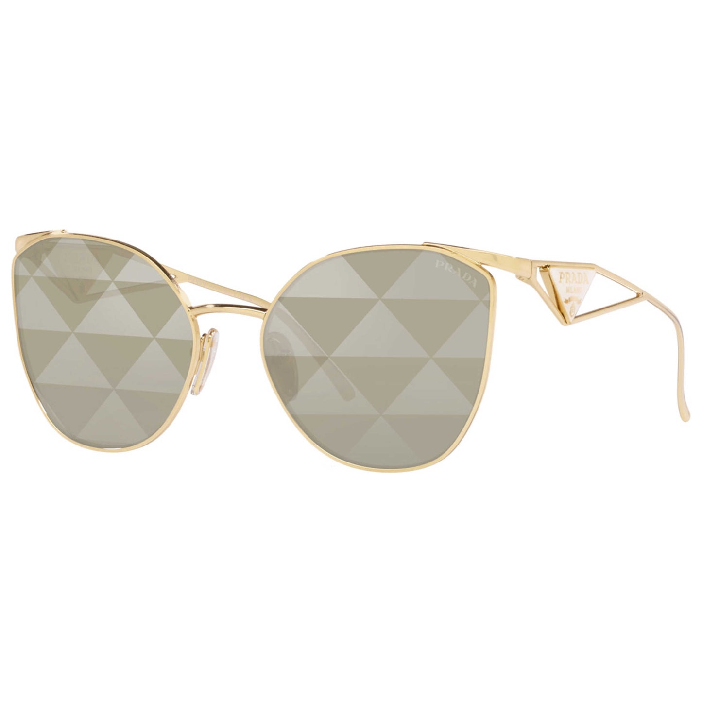 Front view of Prada Fashion Women's Sunglasses PR-50ZS-ZVN04T