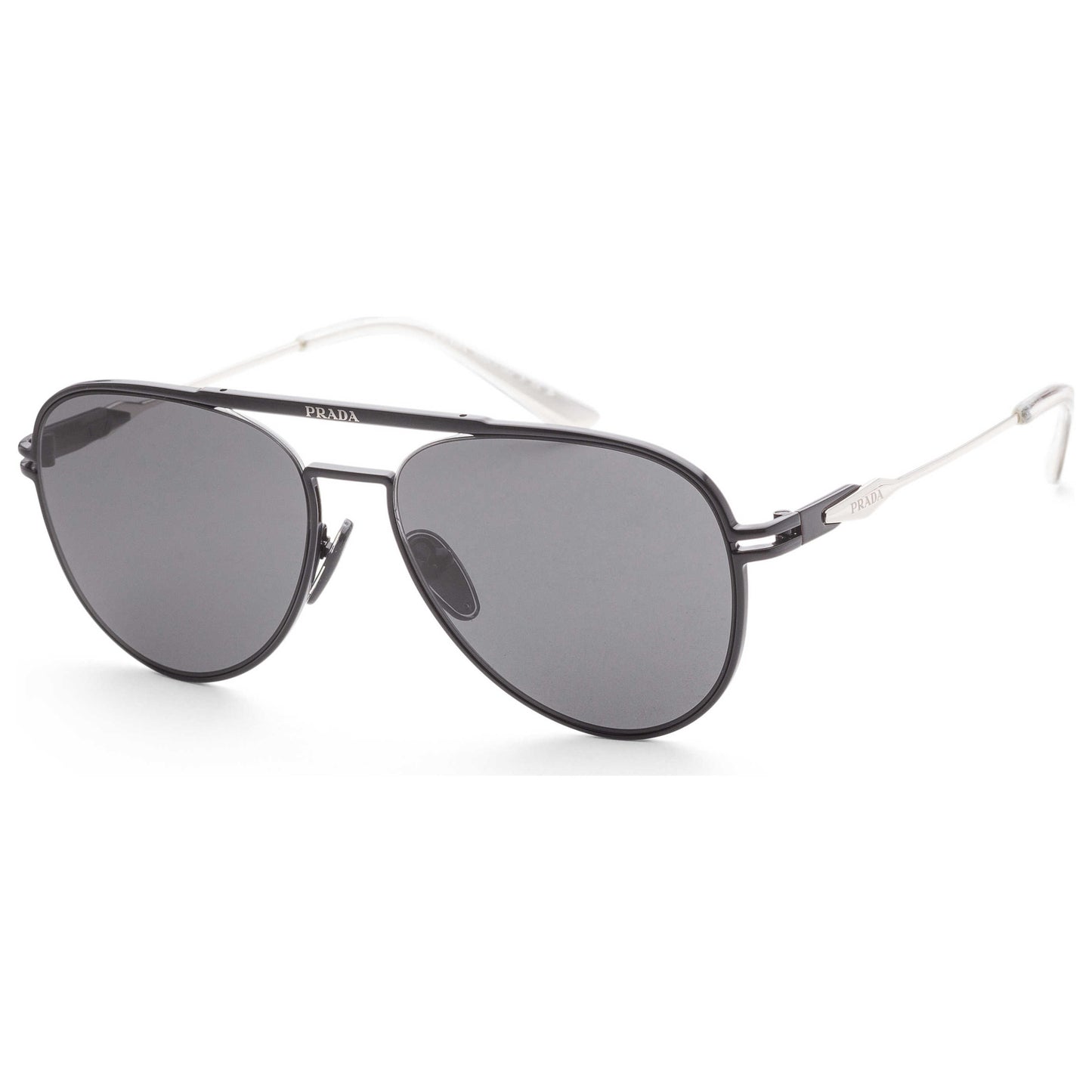 Front view of Prada Fashion Men's Sunglasses PR-54ZS-1BO5S0
