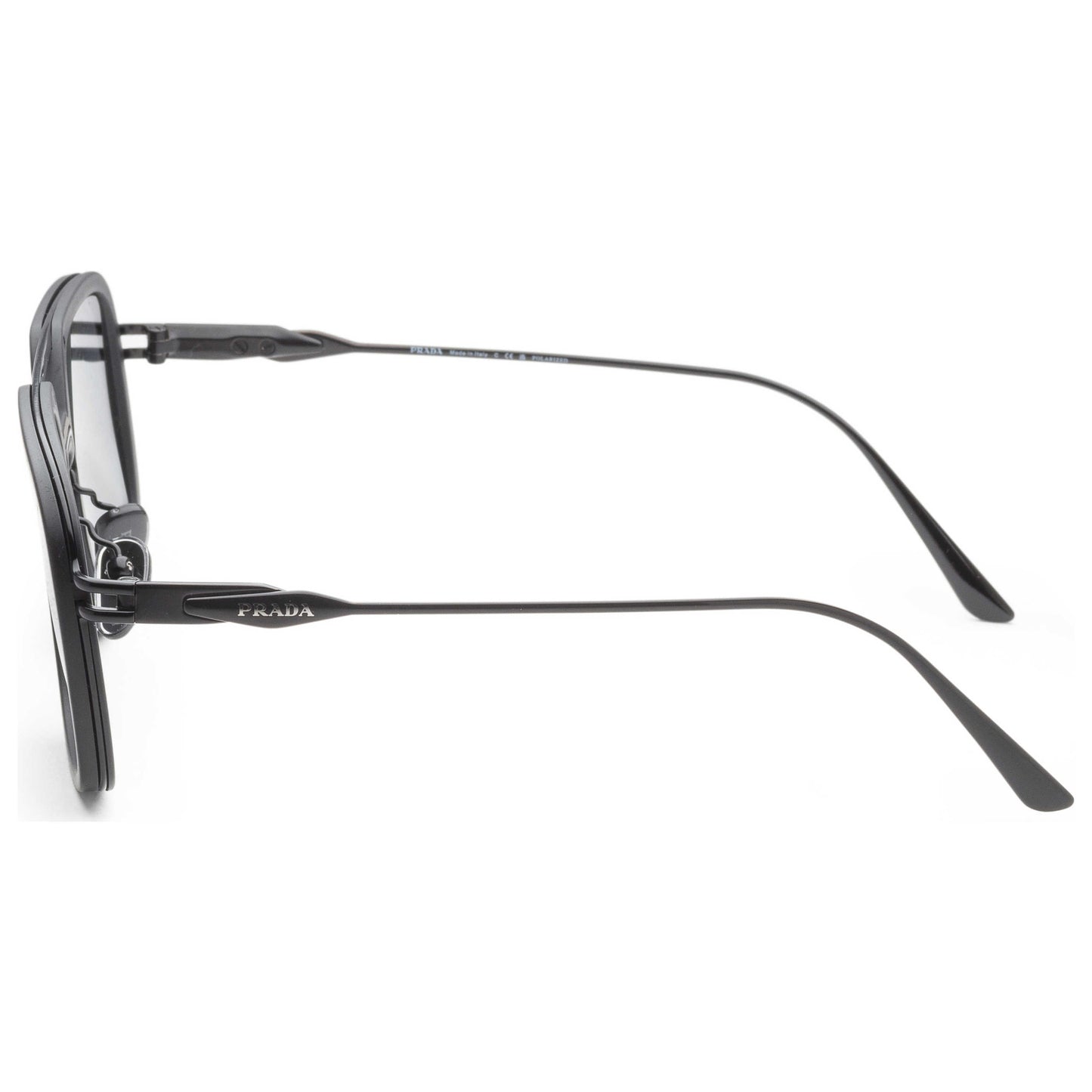 Left view of Prada Fashion Men's Sunglasses PR-57ZS-1BO5Z1
