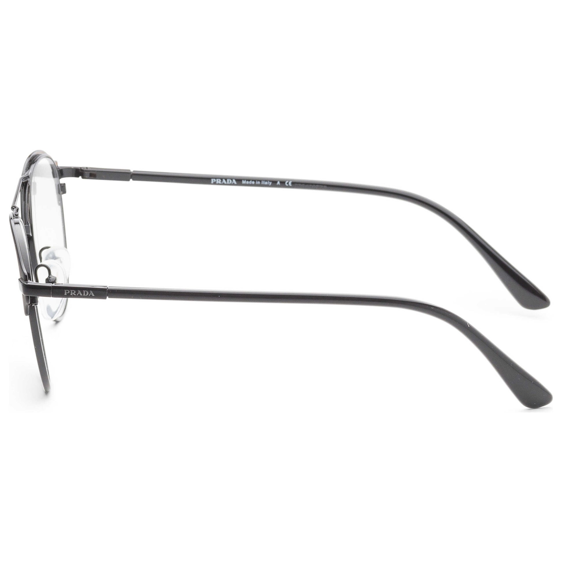 Left view of Prada Fashion Men's Opticals PR-61WV-07F1O1-51