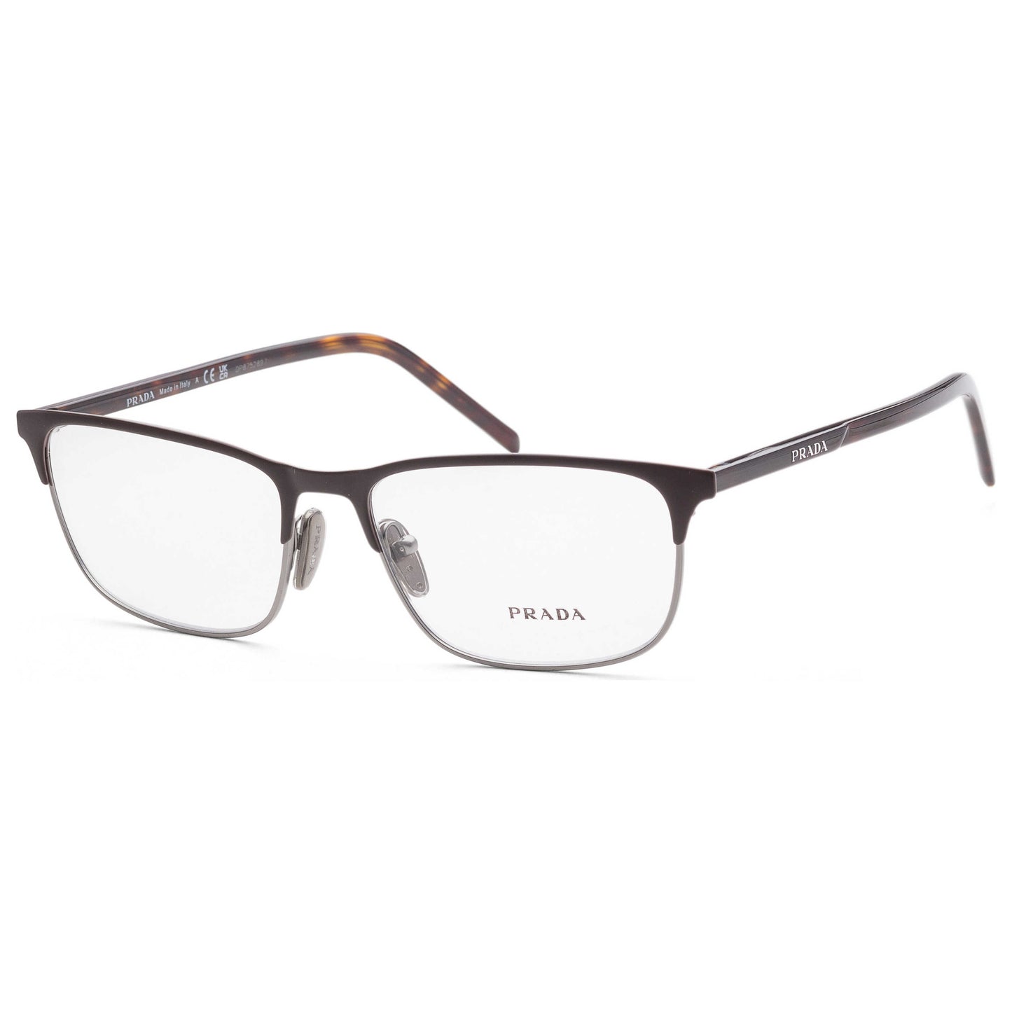 Front view of Prada Fashion Men's Opticals PR-66YV-02Q1O1-57