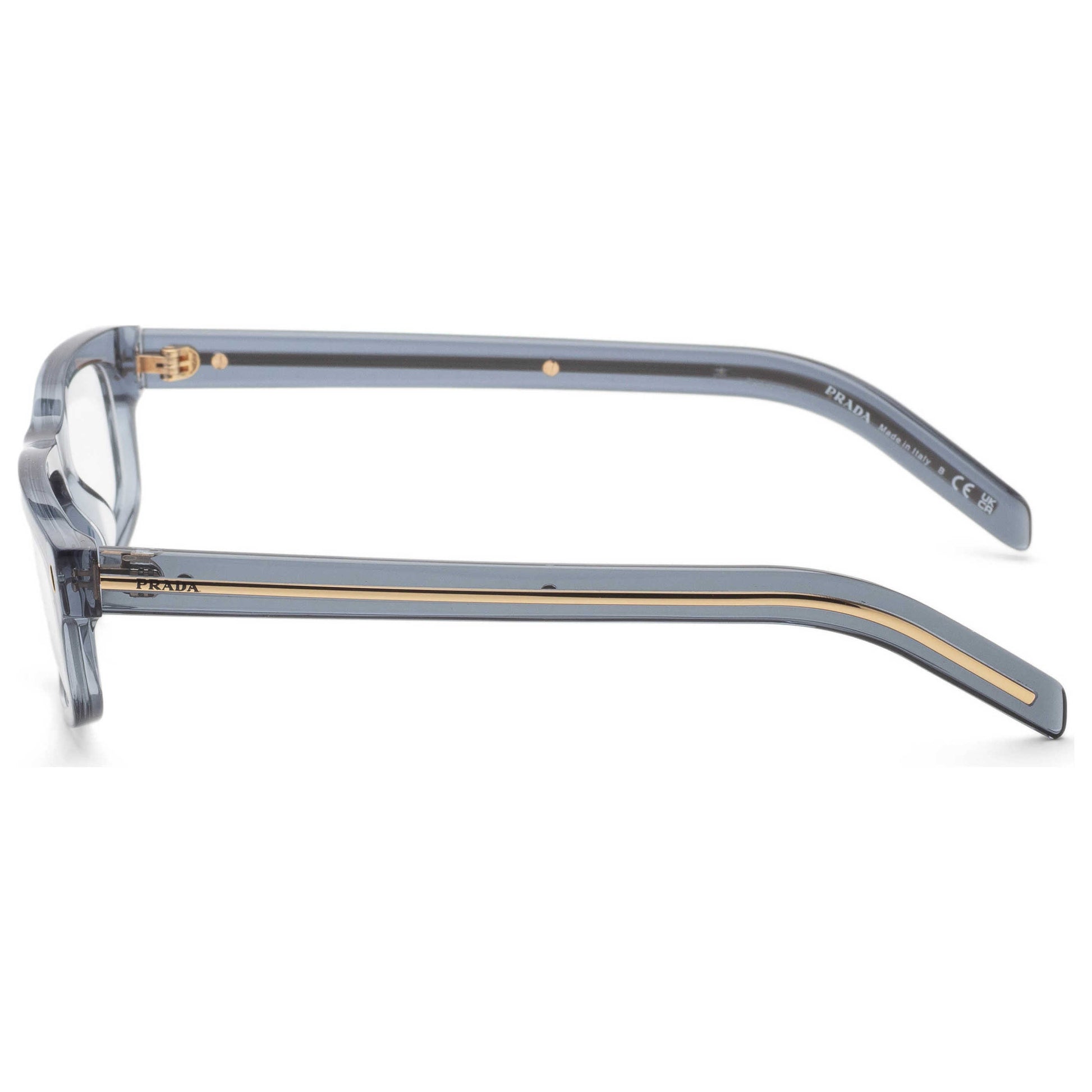 Left view of Prada Men's Opticals PR-B02V-17T1O1-55