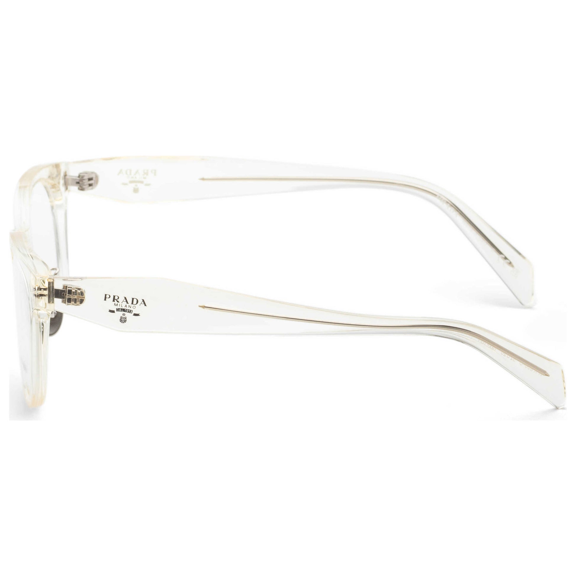 Left view of Prada Women's Opticals PR-B06VD-19X1O1-52