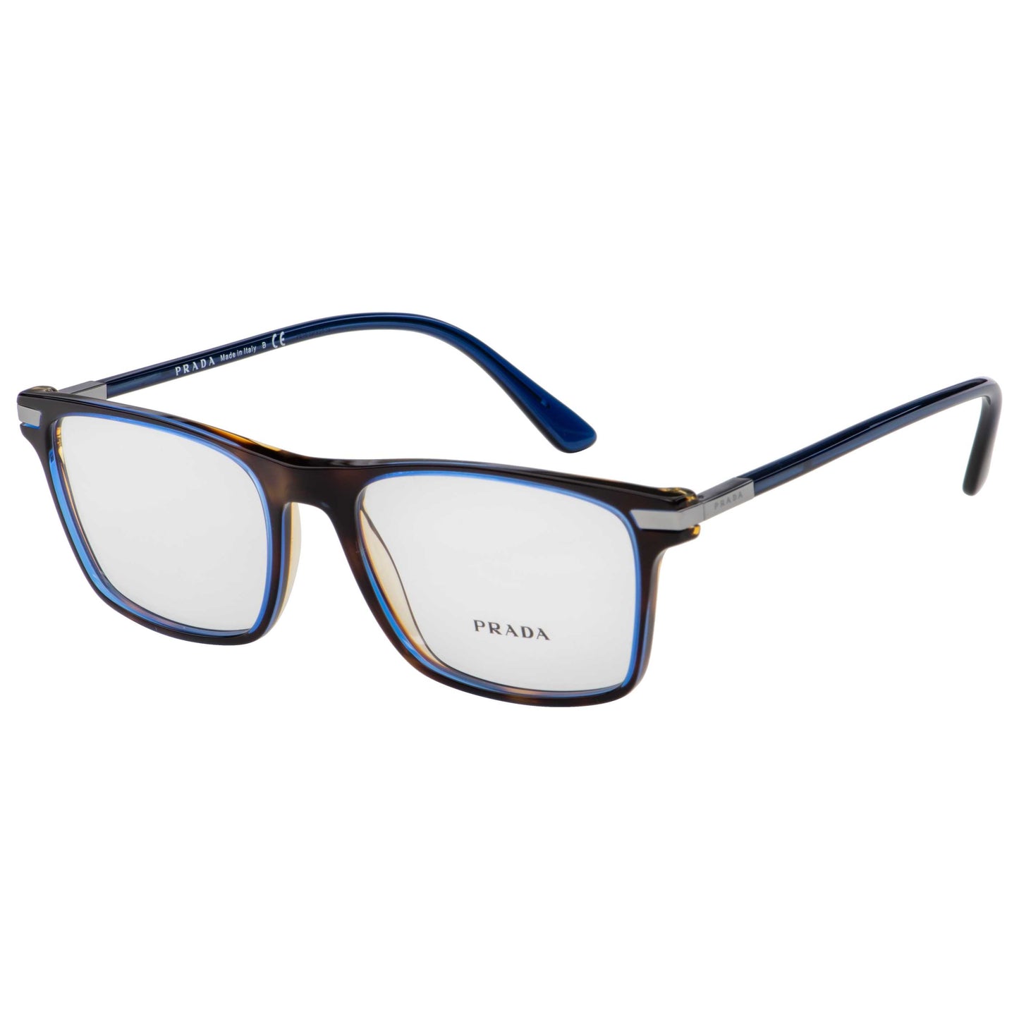 Front view of Prada Fashion Unisex Opticals PR01WV-ZXH1O1-54