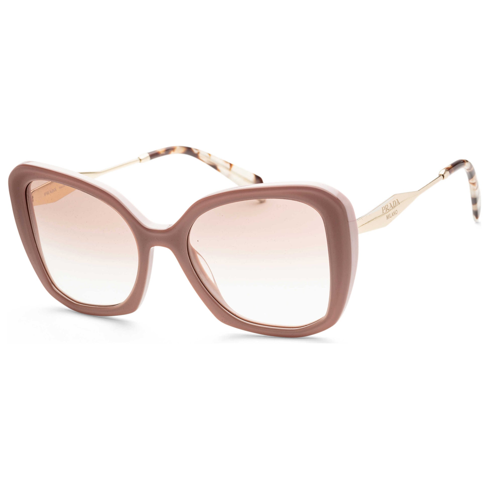 Front view of Prada Fashion Women's Sunglasses PR03YS-01Y1L0-53