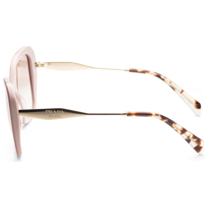 Left view of Prada Fashion Women's Sunglasses PR03YS-01Y1L0-53