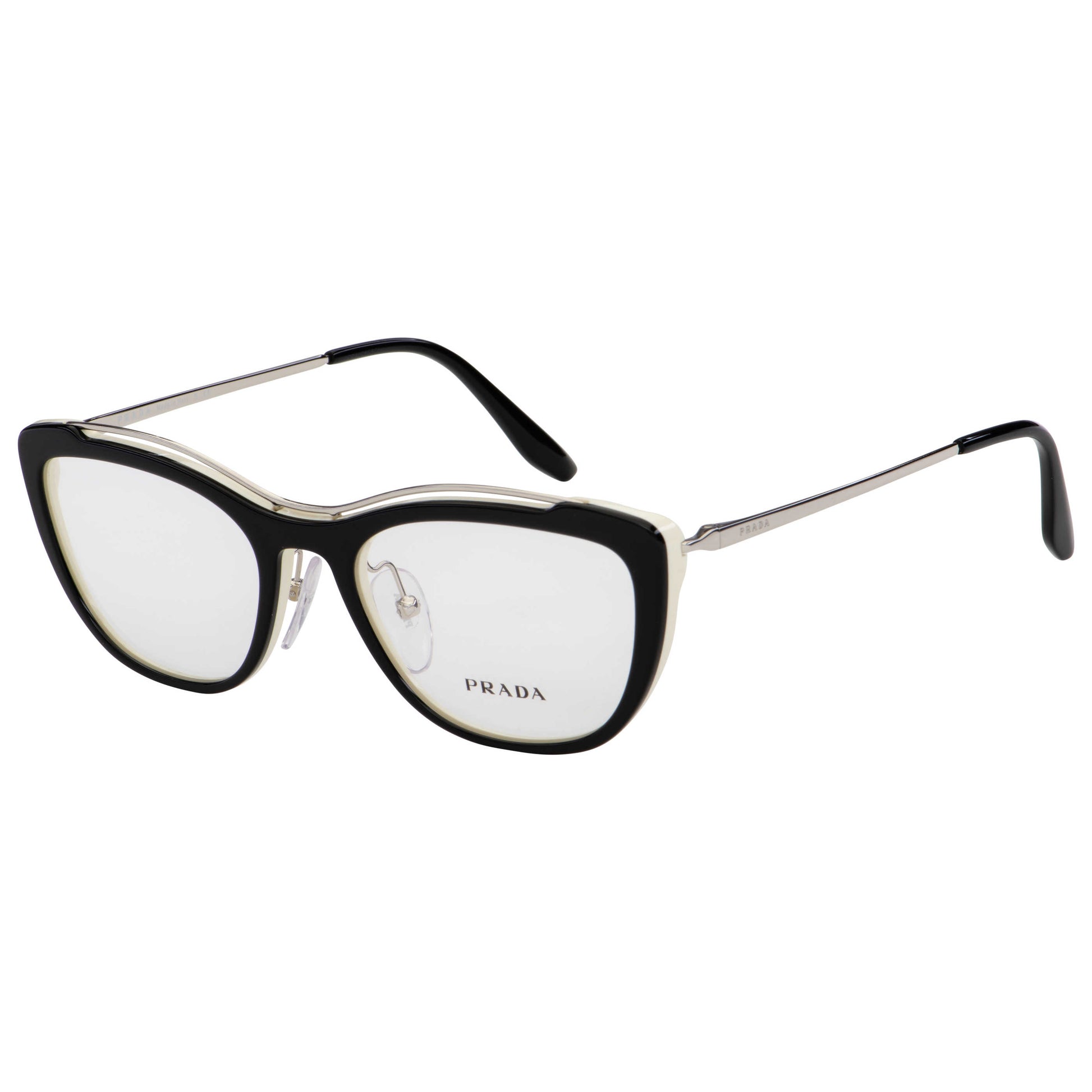 Front view of Prada Fashion Women's Opticals PR04VV-4BK1O1-51