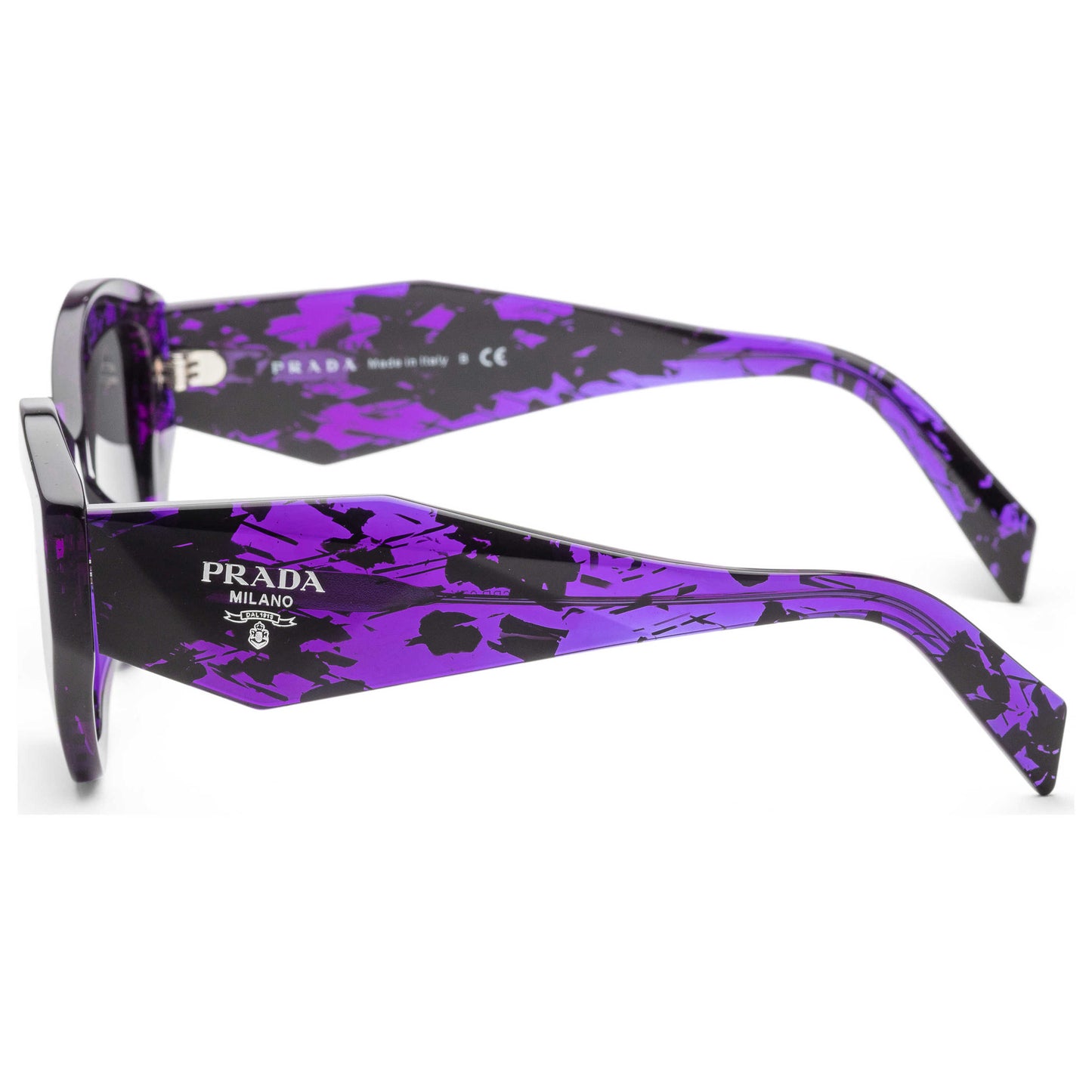 Left view of Prada Fashion Women's Sunglasses PR07YSF-05V5S0-55