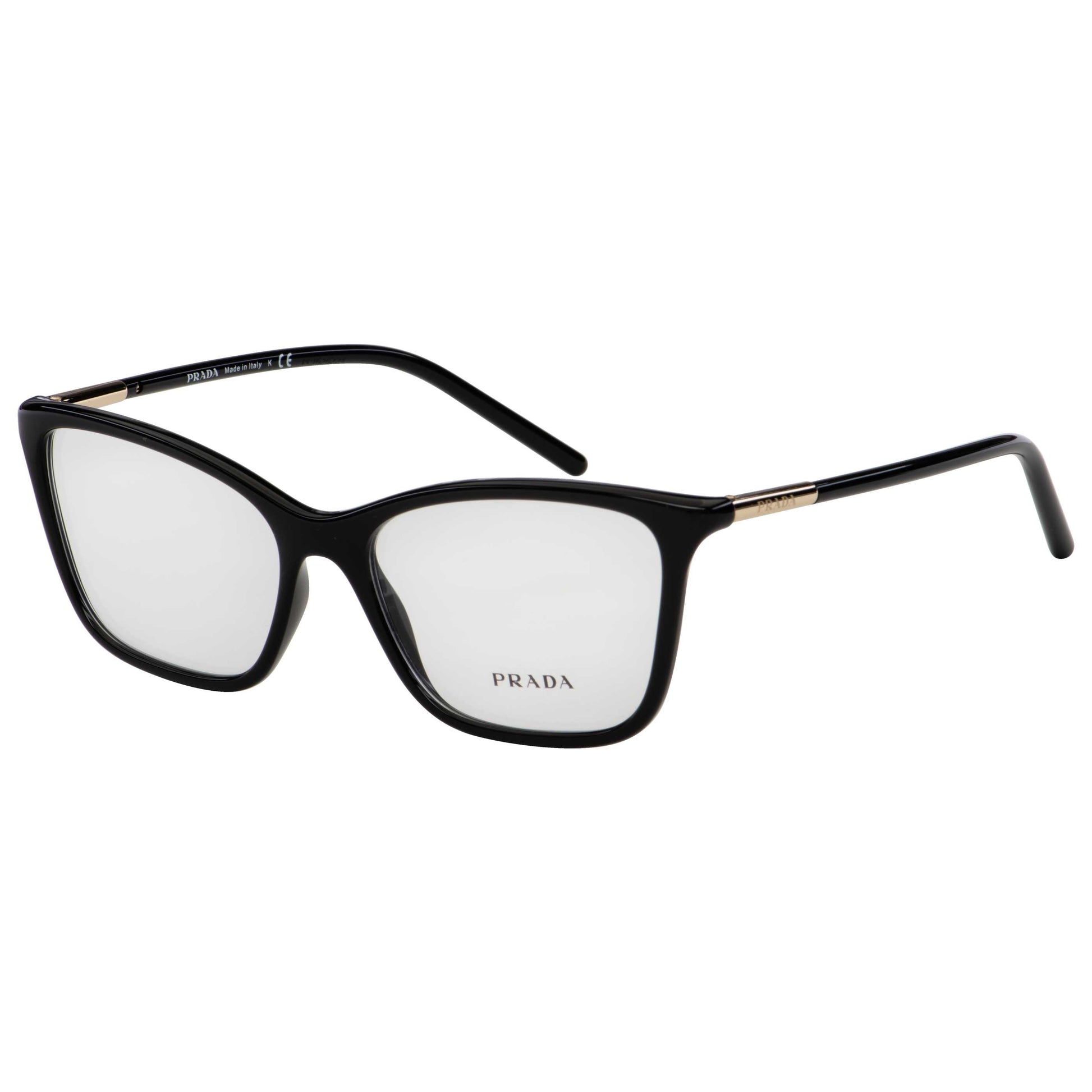 Front view of Prada Fashion Unisex Opticals PR08WV-1AB1O1-53