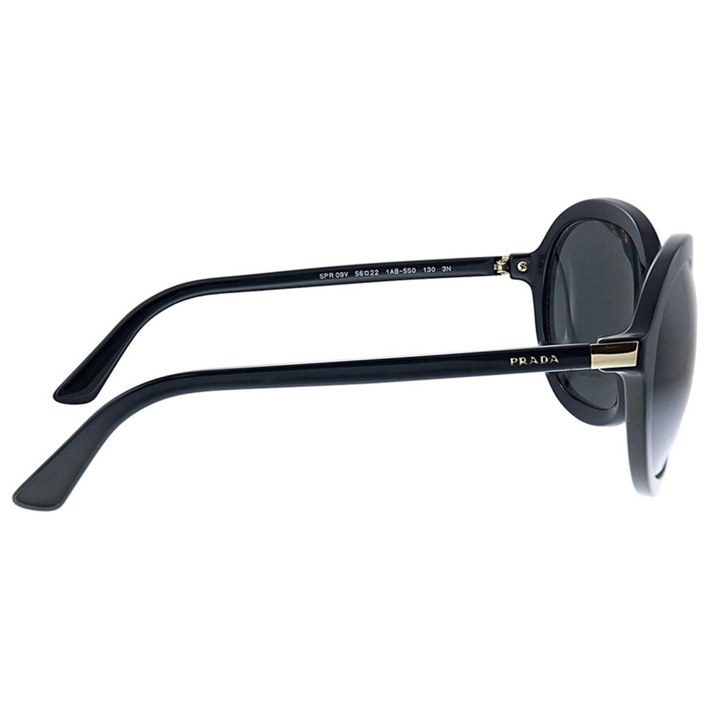 Right view of Prada Fashion Women's Sunglasses PR09VS-1AB5S0-56