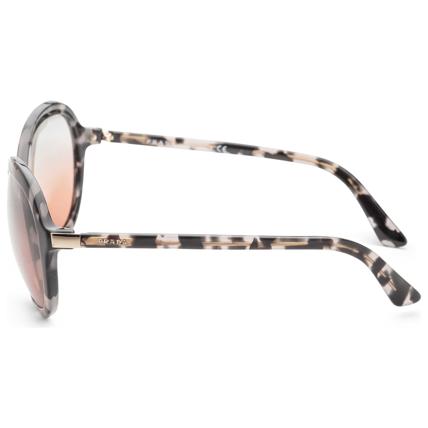 Left view of Prada Fashion Women's Sunglasses PR09VS-510756-56