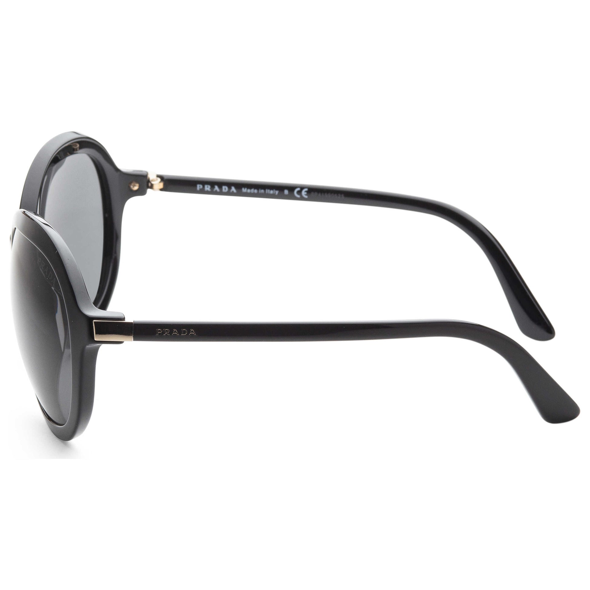 Left view of Prada Fashion Men's Sunglasses PR09VSF-1AB5S058