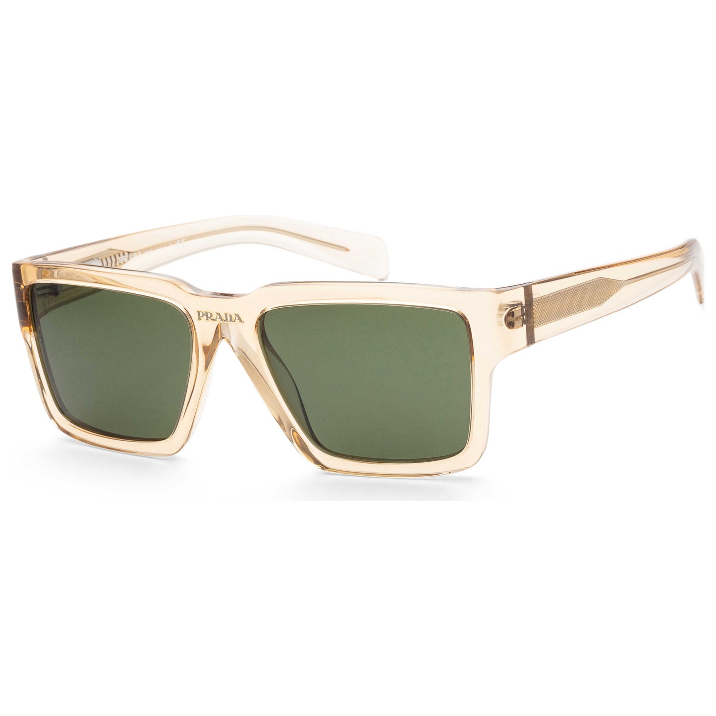 Front view of Prada Fashion Men's Sunglasses PR09YS-01N1I0-56