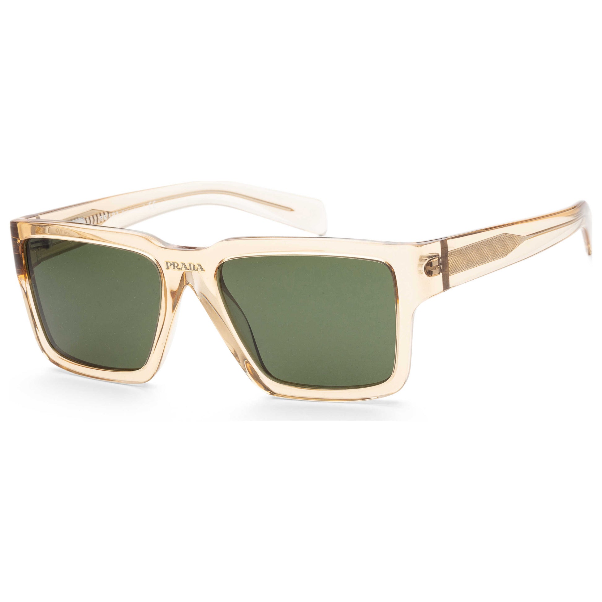 Front view of Prada Fashion Men's Sunglasses PR09YS-01N1I0-56