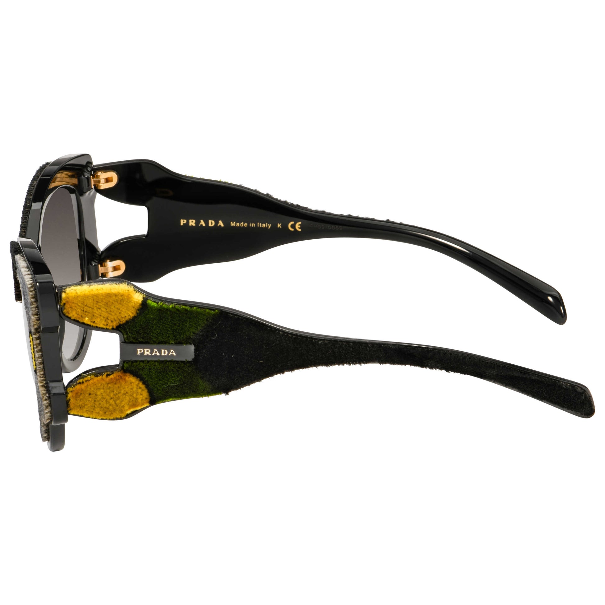 Right view of Prada Fashion Women's Sunglasses PR10US-32V0A7-54