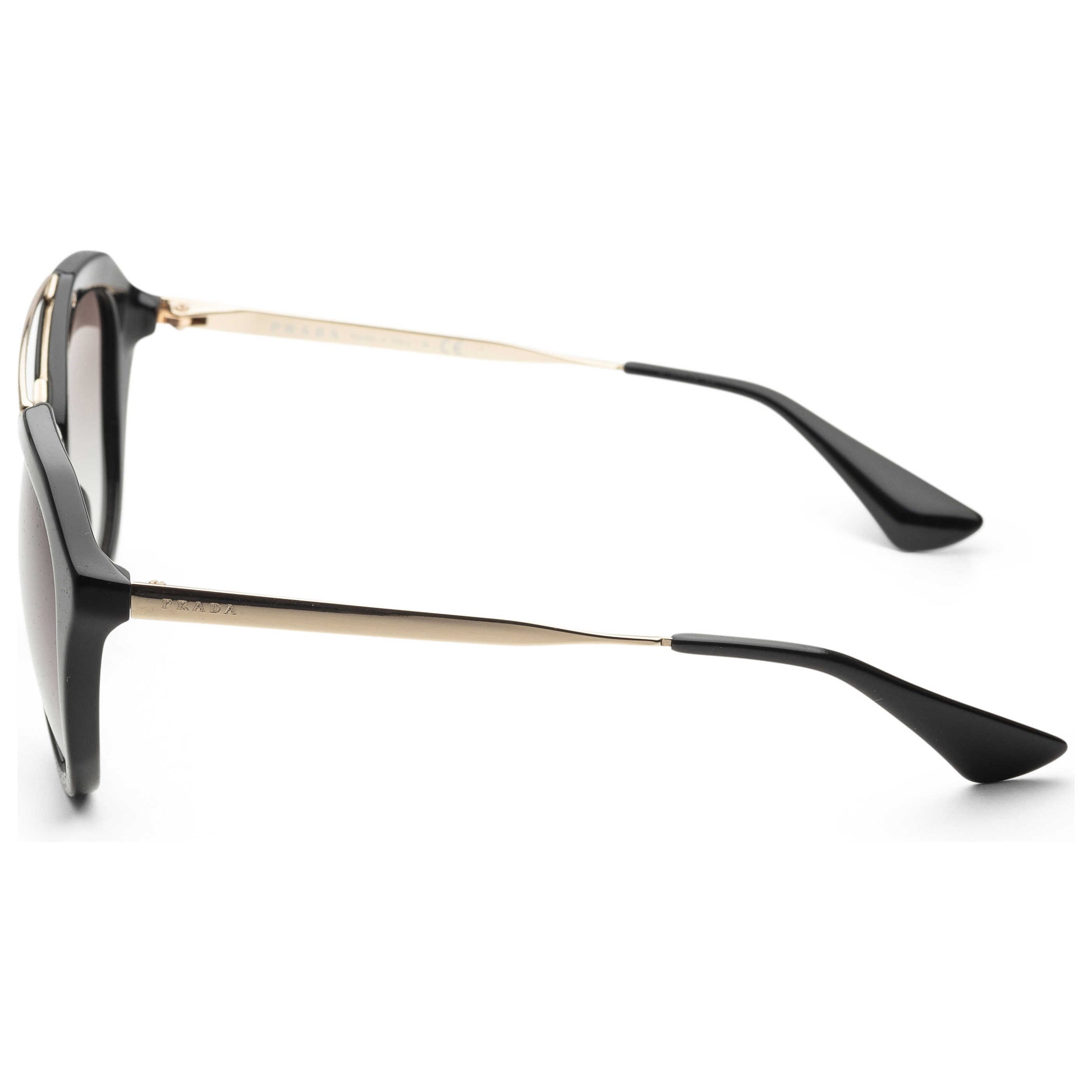 Left view of Prada Cinema Women's Sunglasses PR12QS-1AB0A754