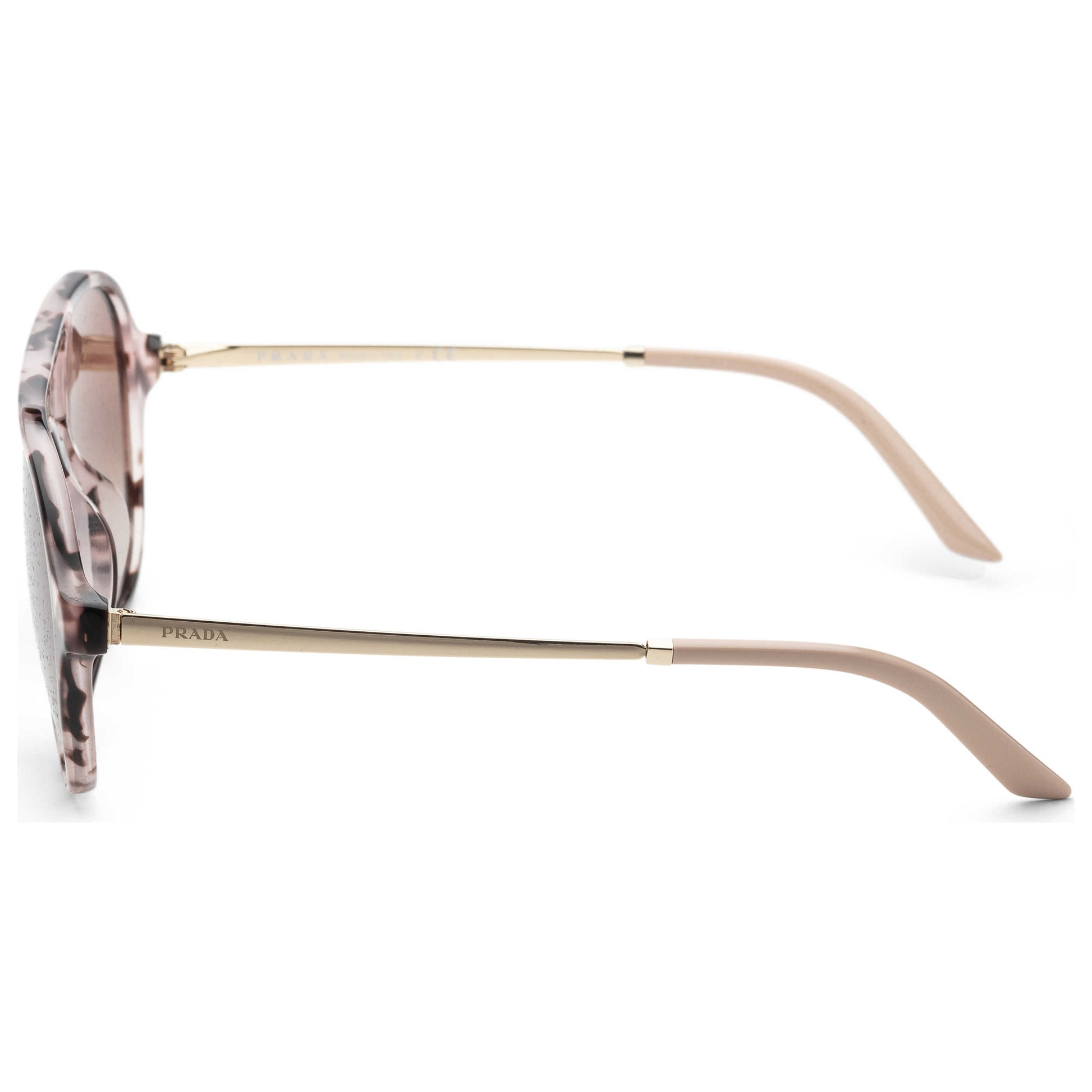 Left view of Prada Fashion Women's Sunglasses PR13WSF-ROJ0A6-57