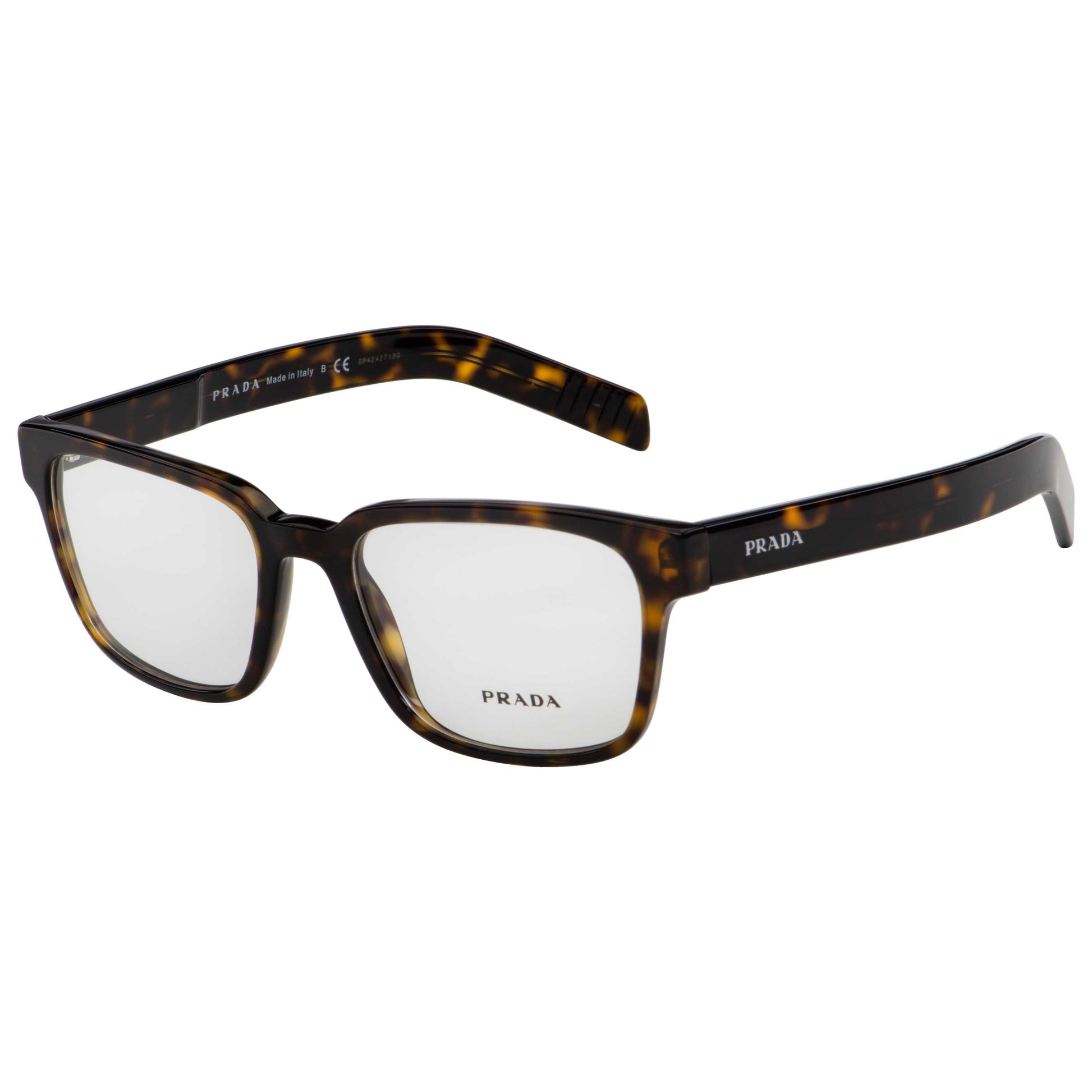 Front view of Prada Fashion Unisex Opticals PR15WV-2AU1O1-53